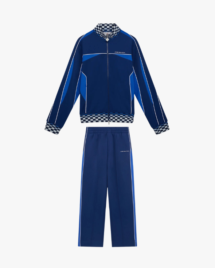 Navy Cyber Tricot Track Set