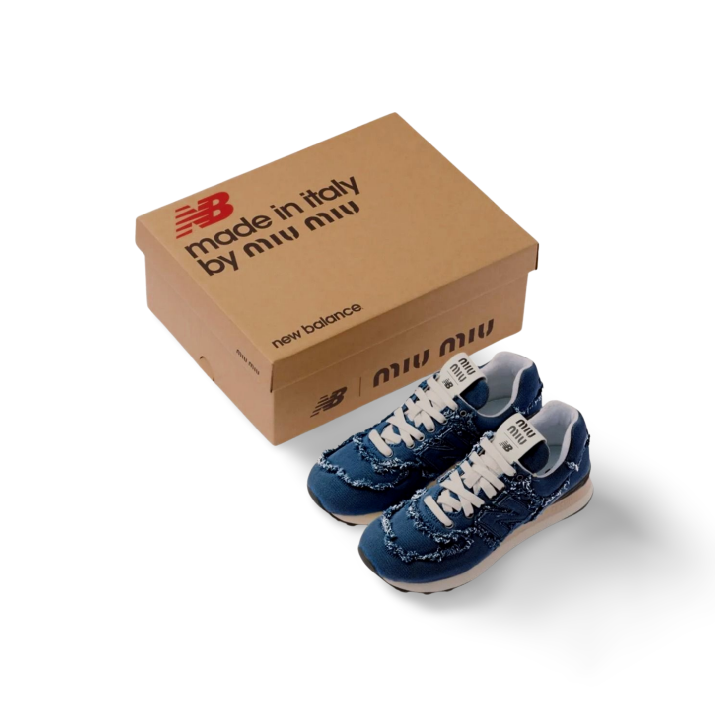 Miu Miu x New Balance 574 Jeans