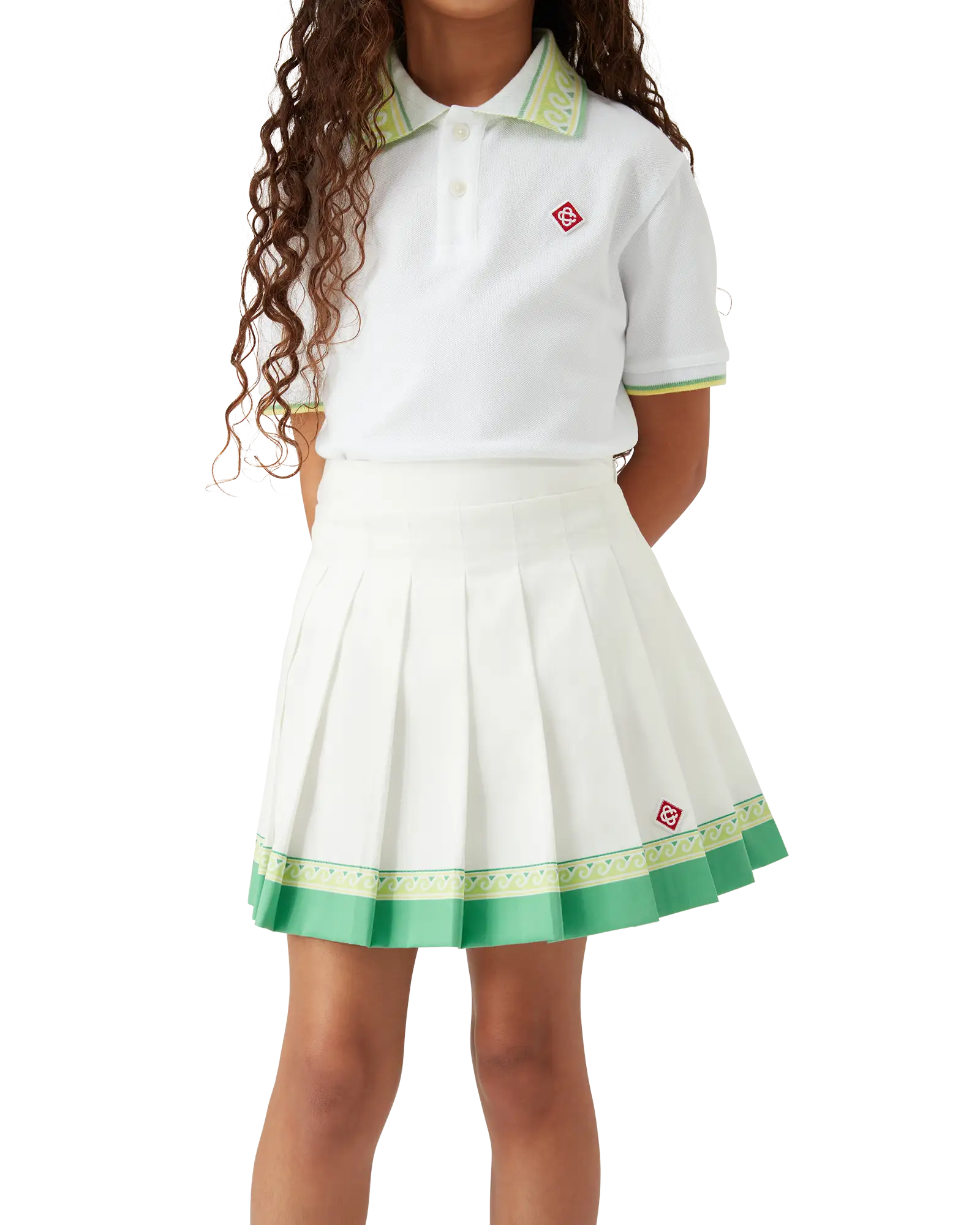 Children's White Skirt