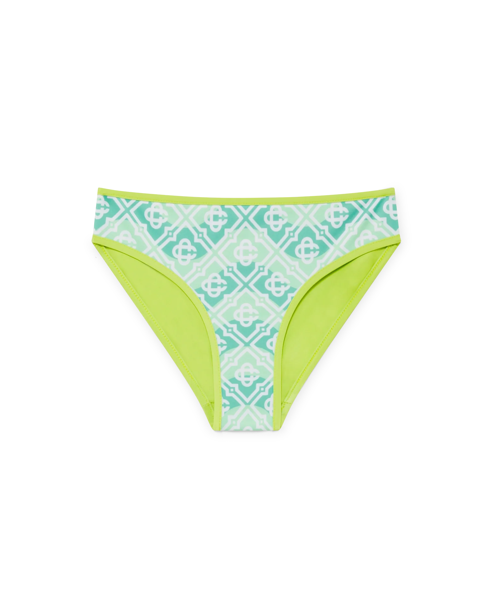 Children's Wavy Monogram Bikini Set