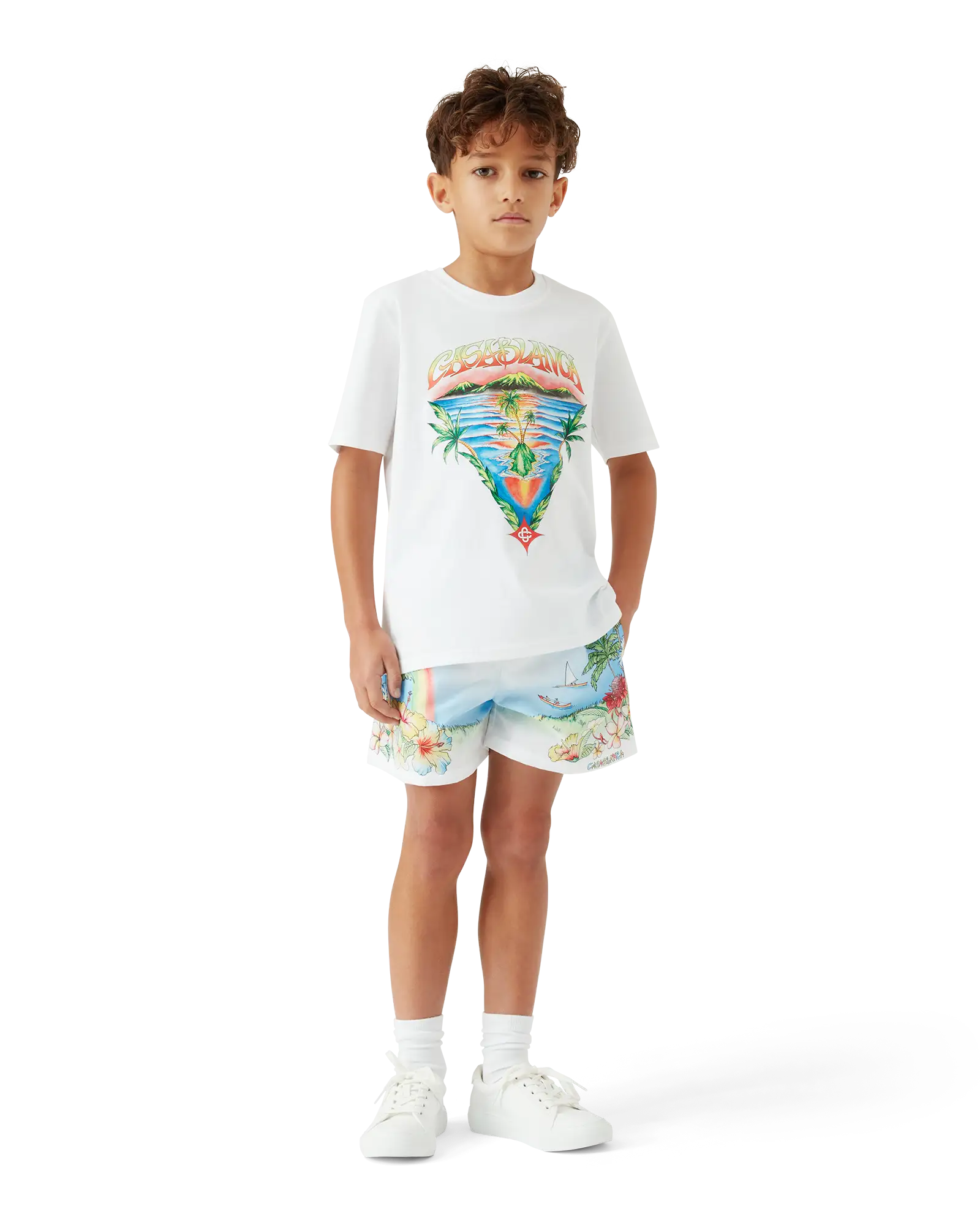Children's Aloha Swim Shorts
