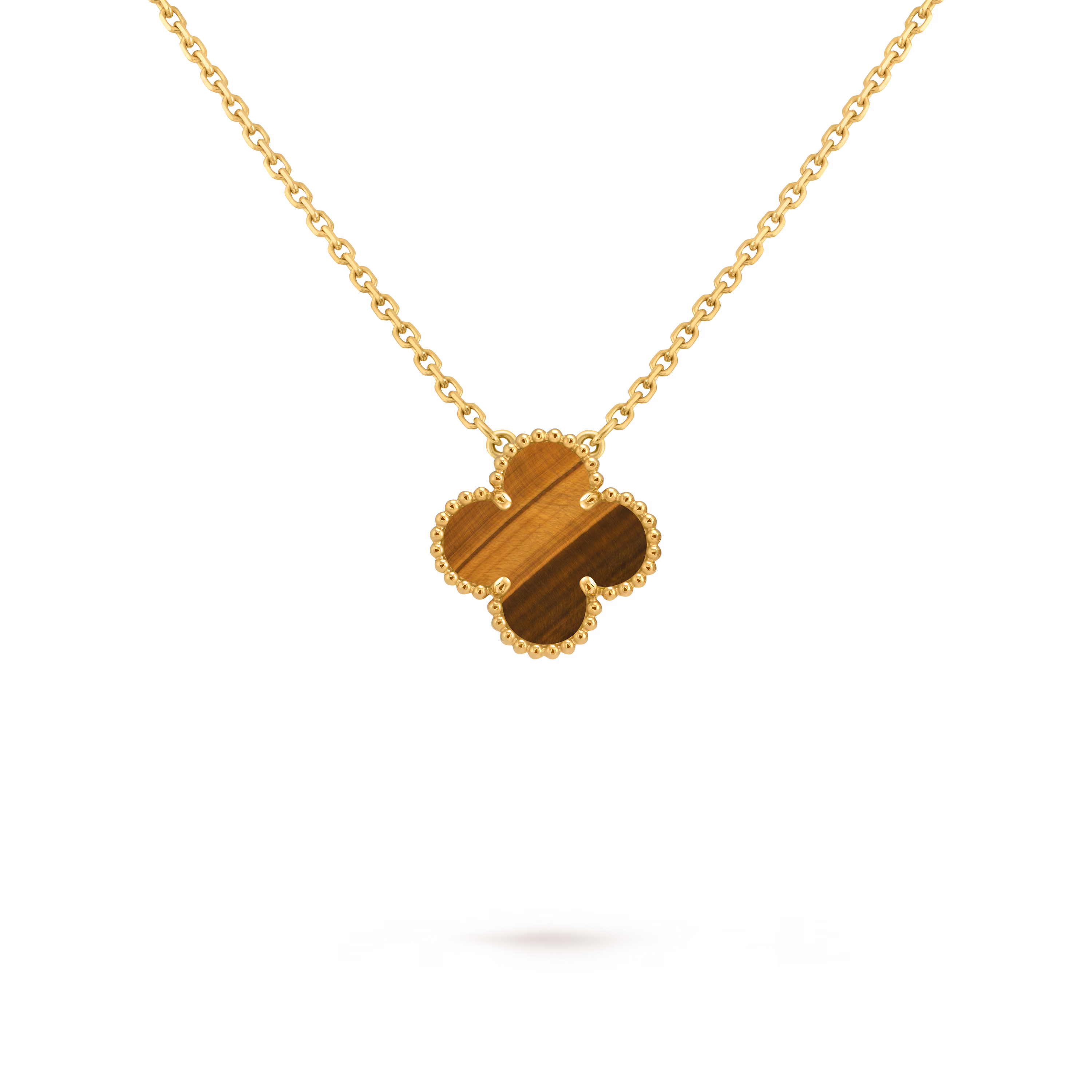 AV four leaf clover necklace