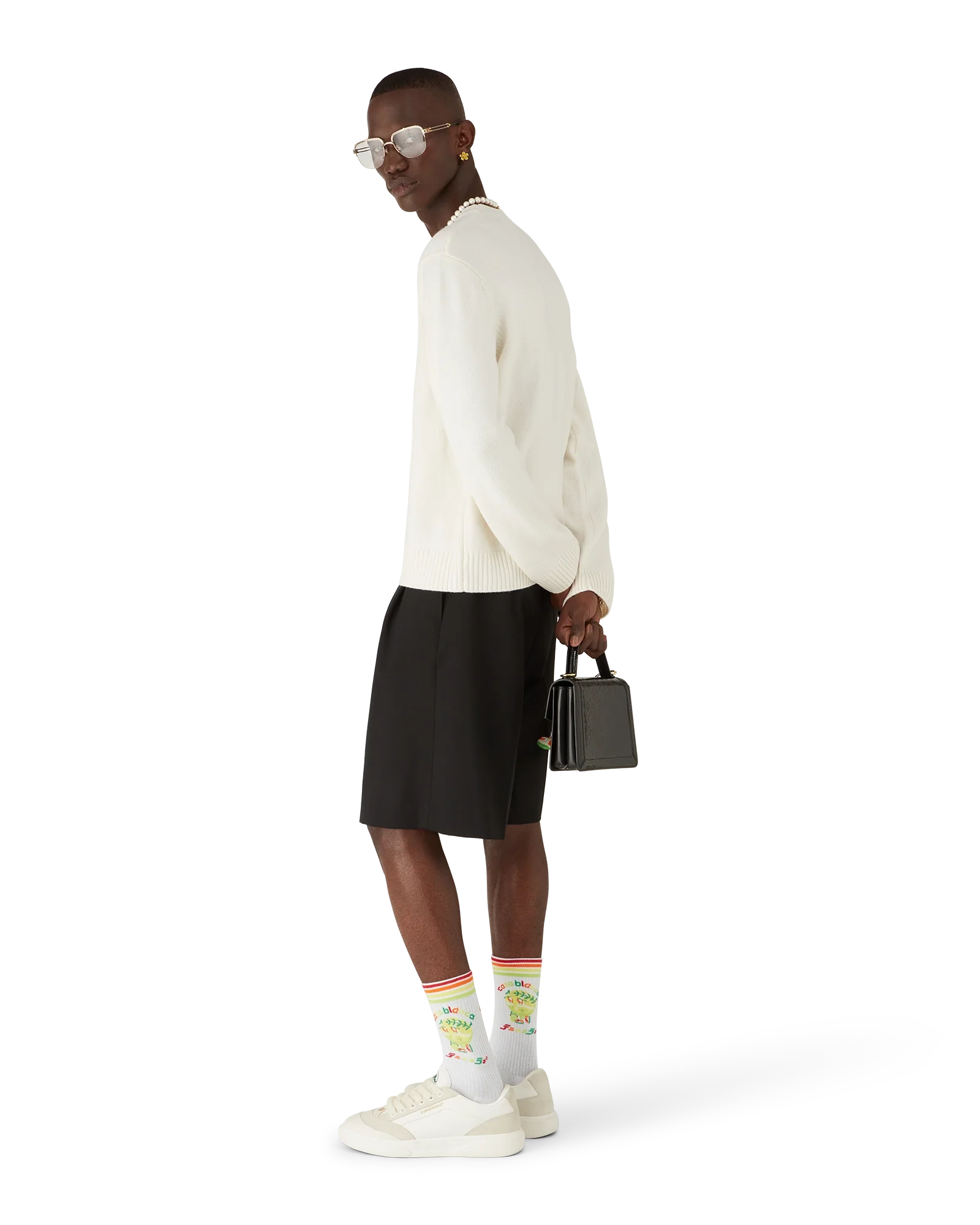 Emblem Merino Knit Crew Neck