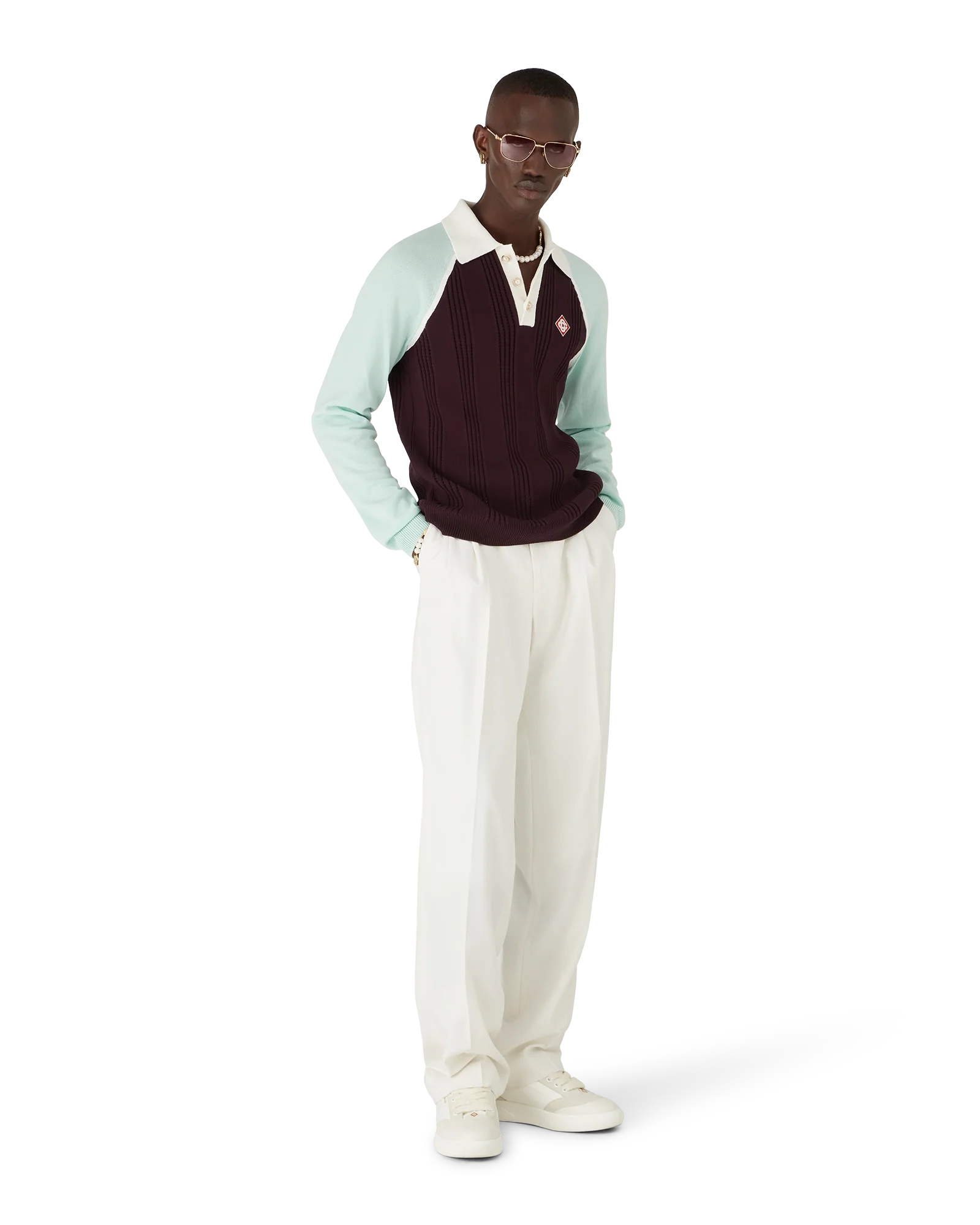 Tennis Long Sleeve Polo