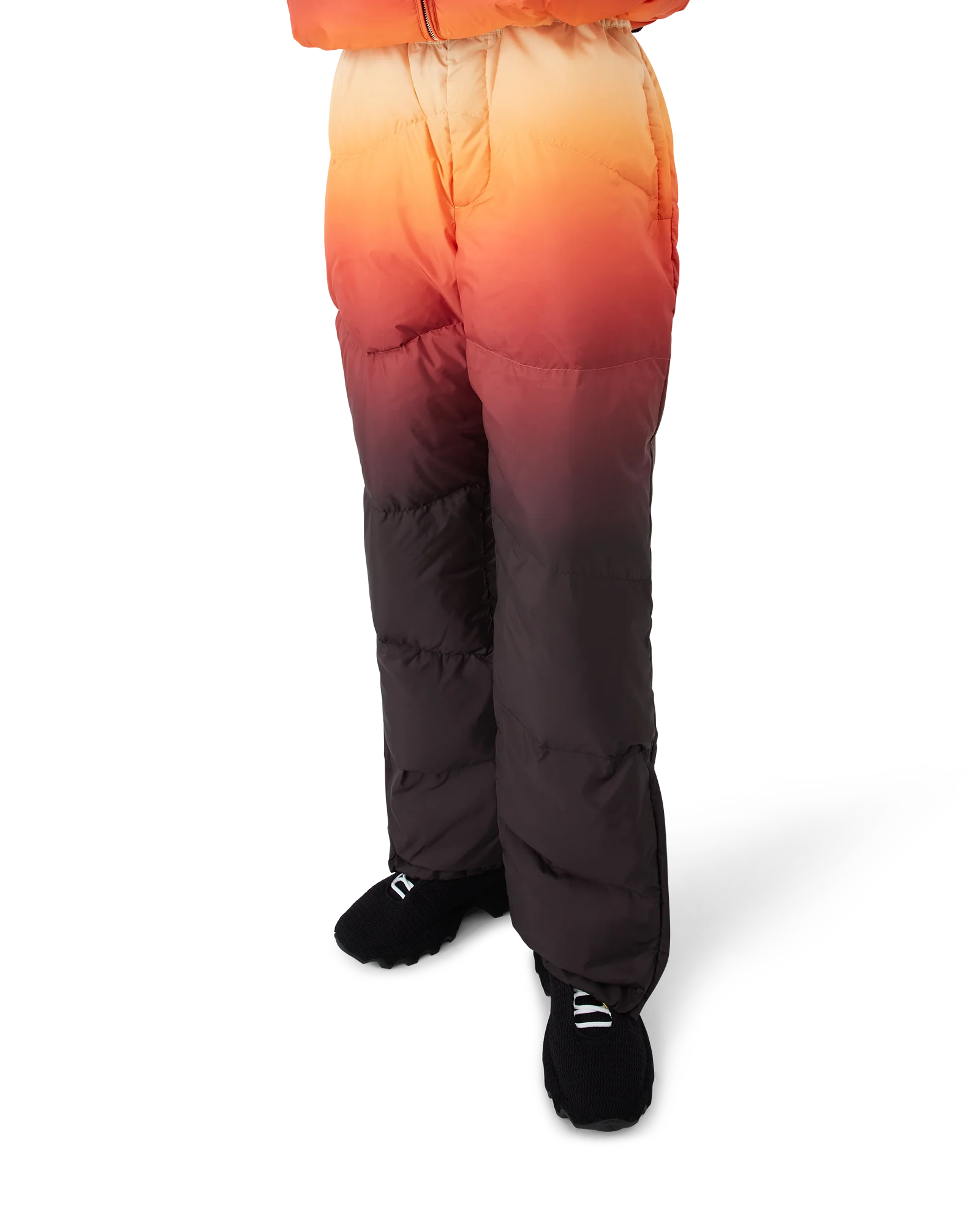 Gradient Nylon Down Padded Trousers
