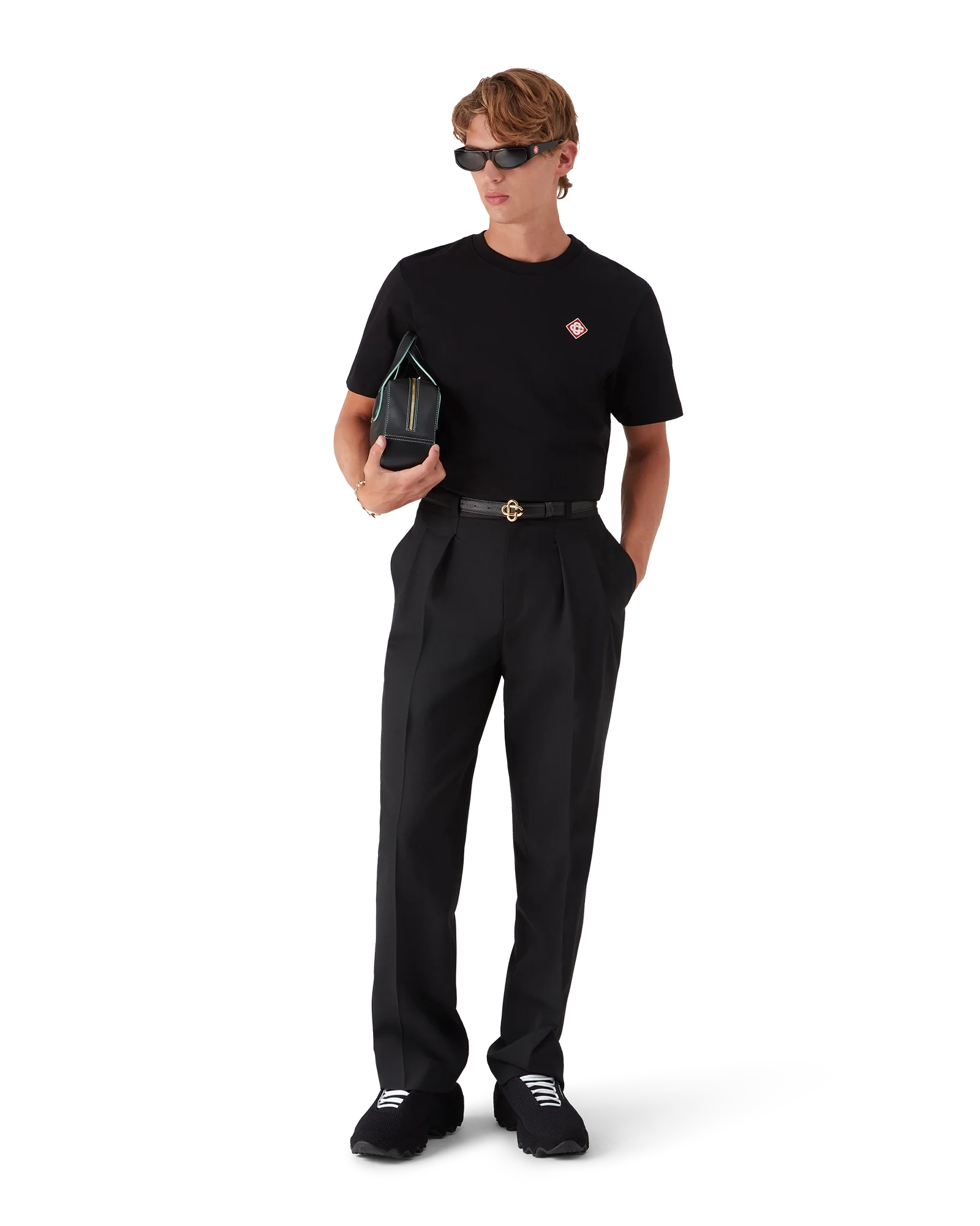 Wool Tailoring Pleated Trousers