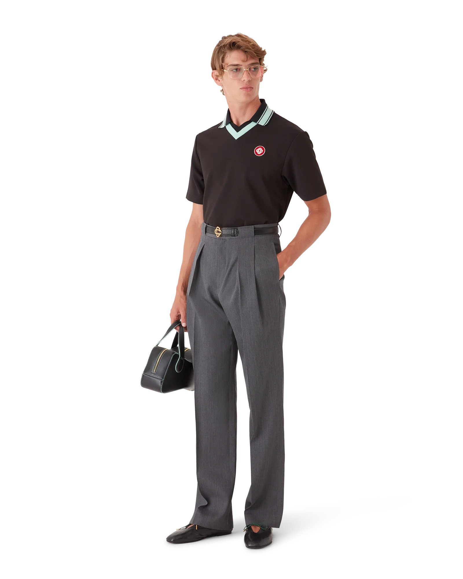 Wool Tailoring Belt Loop Trousers