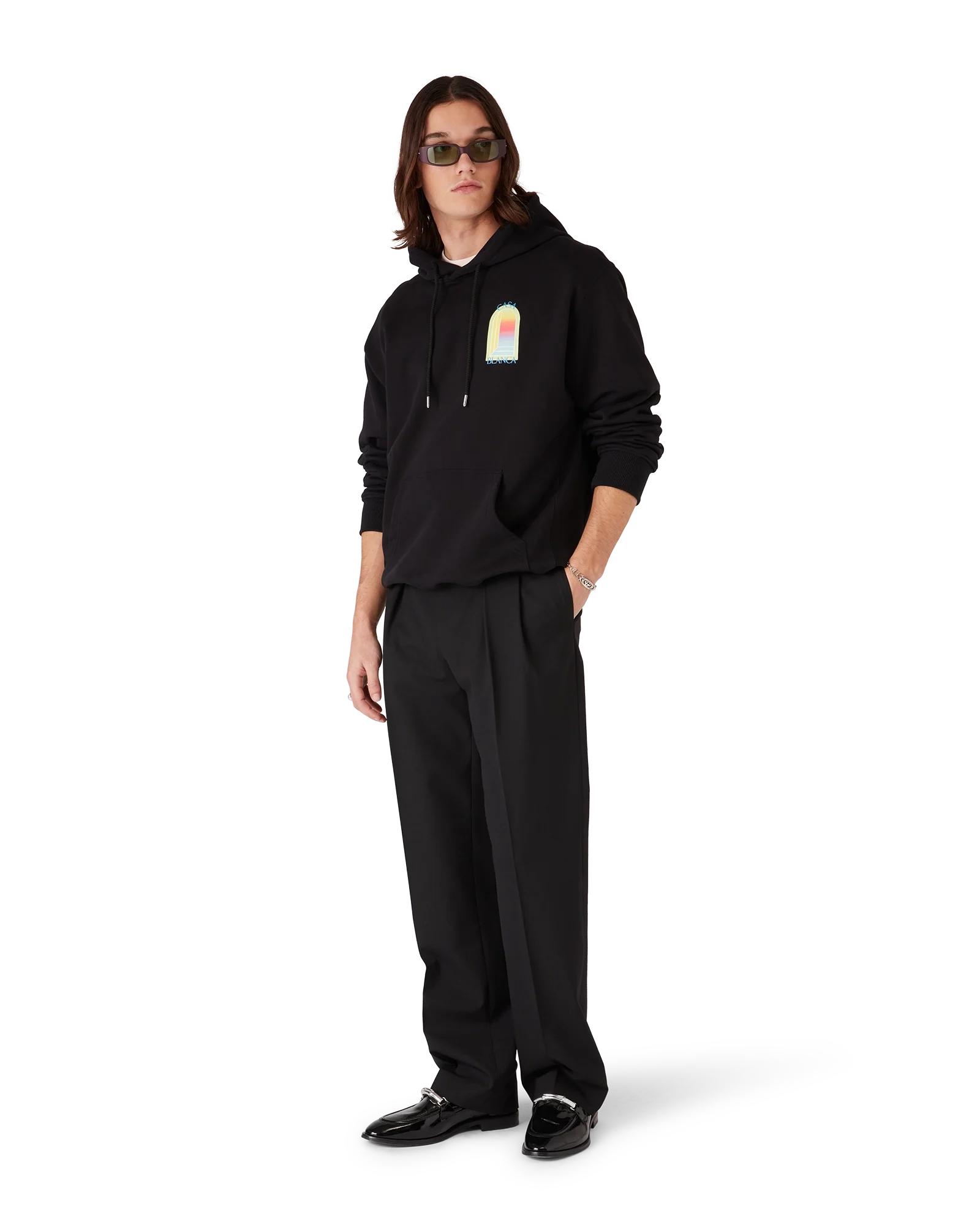 Gradient Arch Hooded Sweatshirt