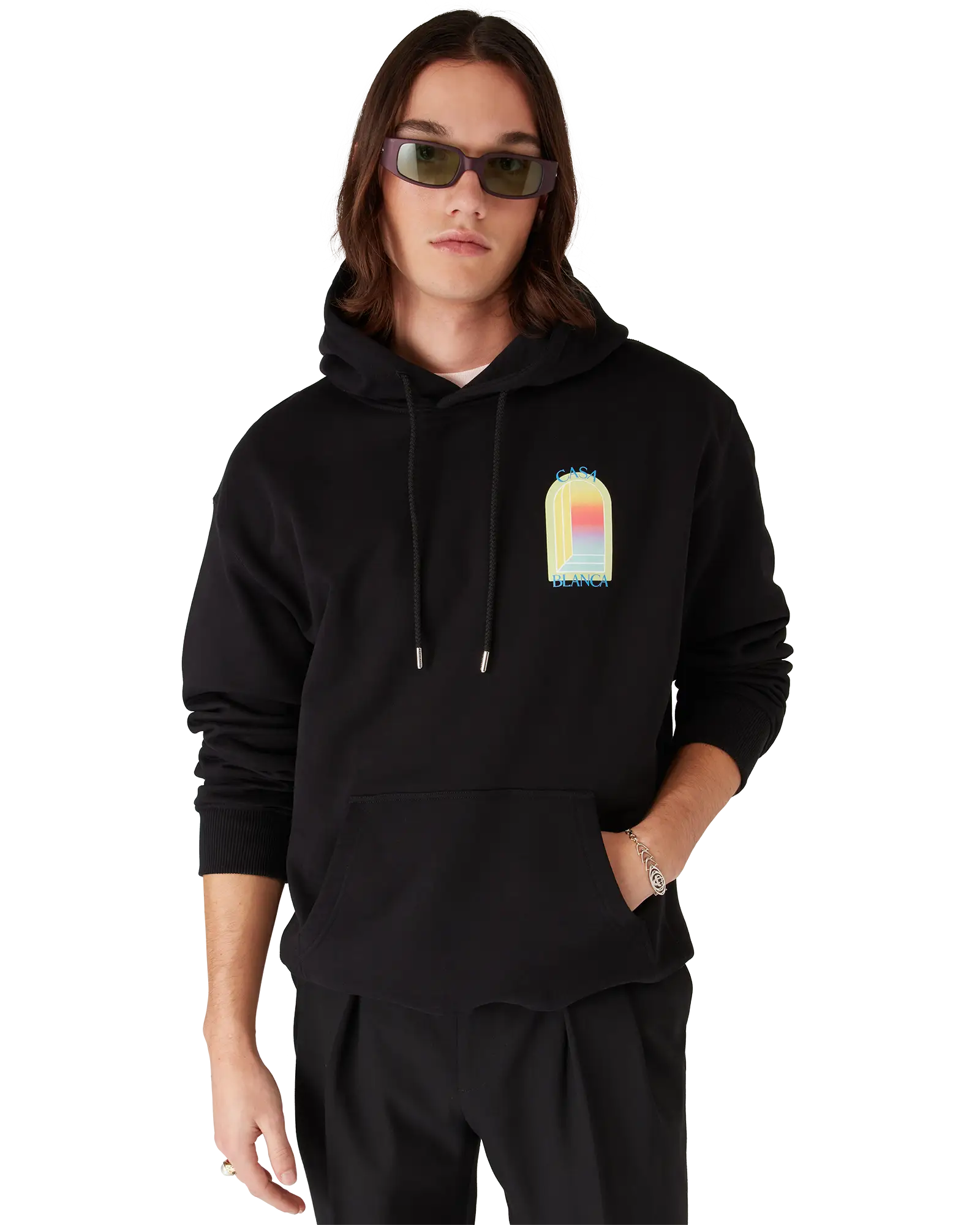 Gradient Arch Hooded Sweatshirt
