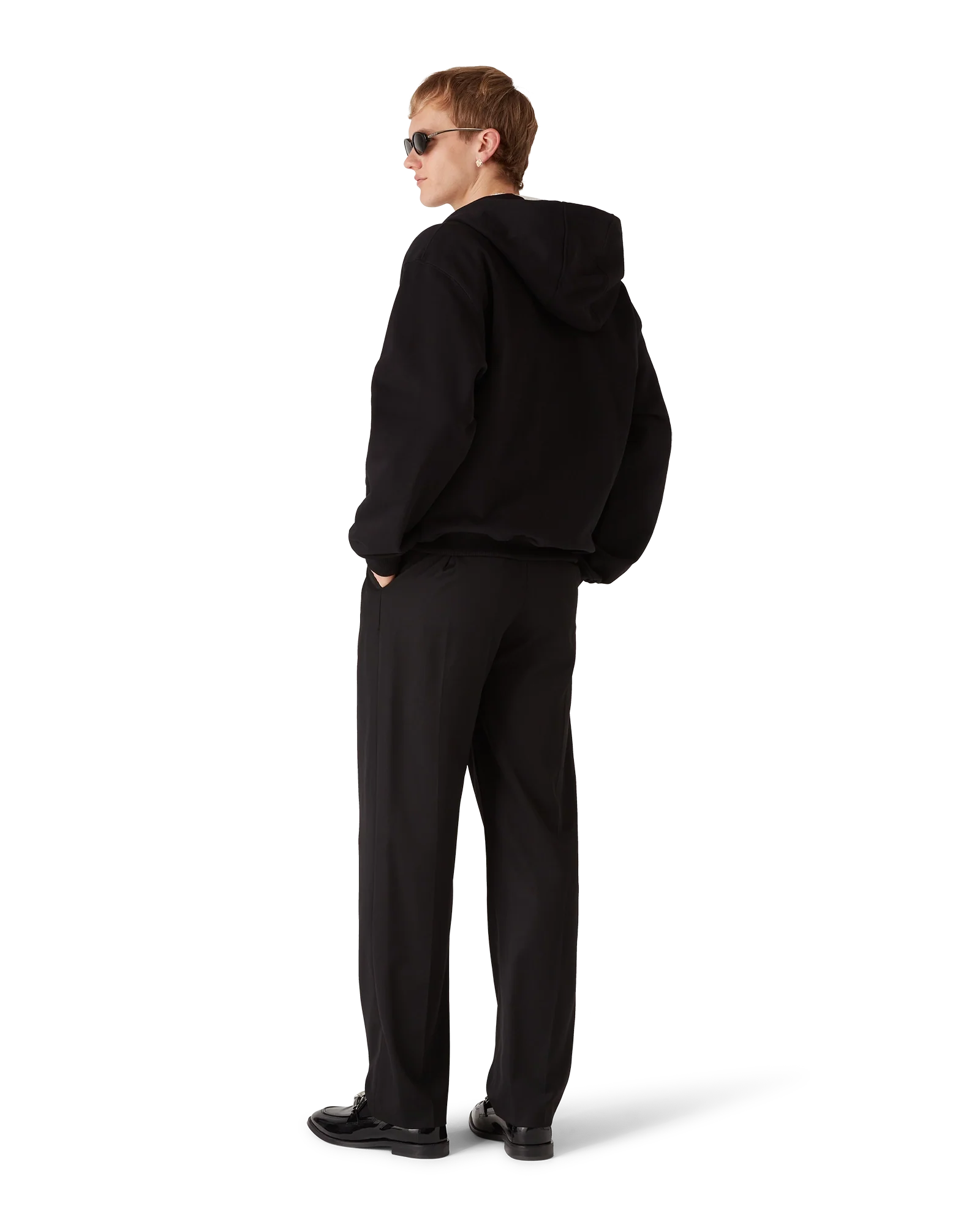 Diamond Logo Zip Hooded Sweatshirt