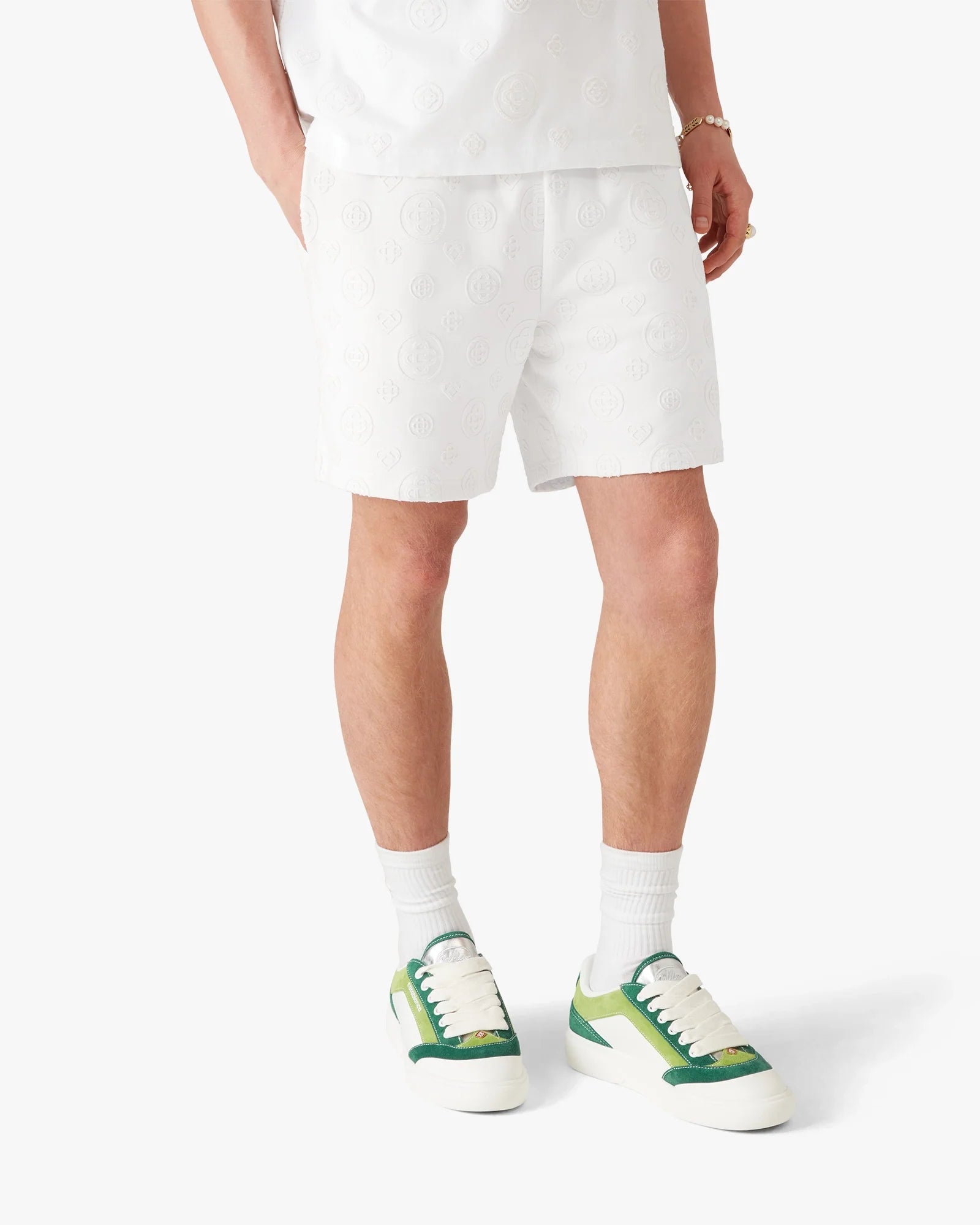 Applique Monogram Sweatshort