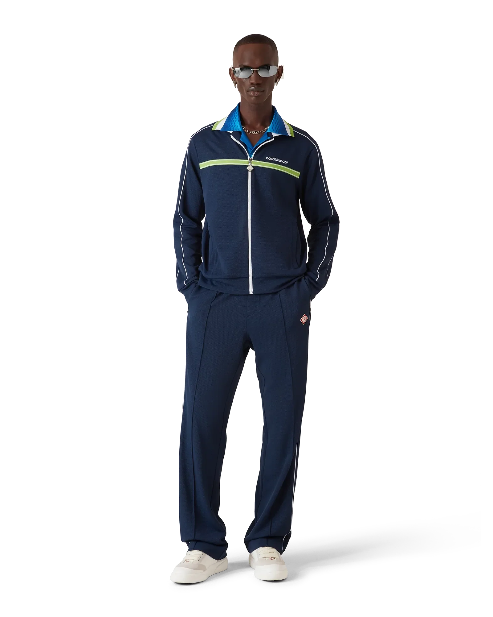 Pique Track Pants