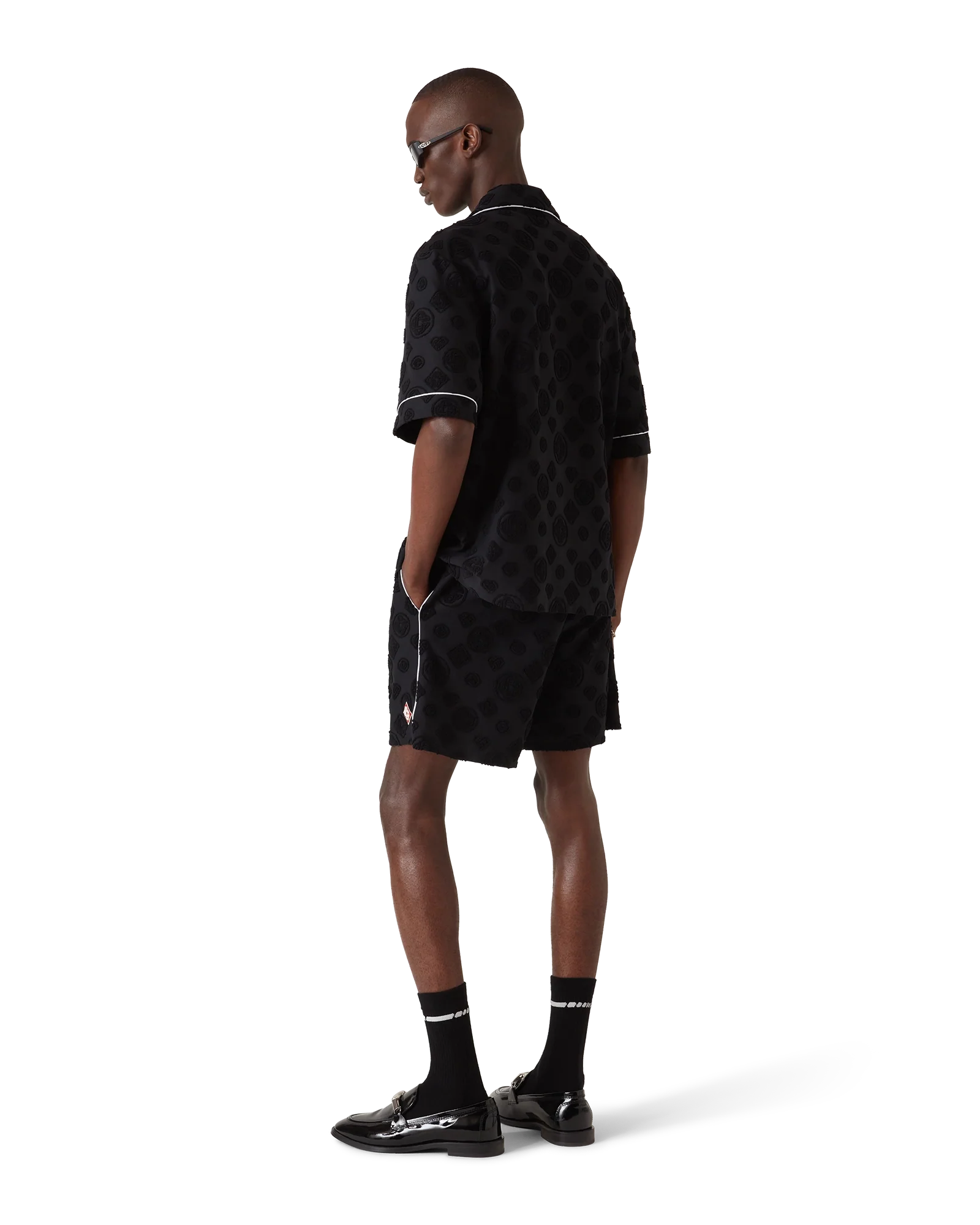 Towelling Monogram Shorts