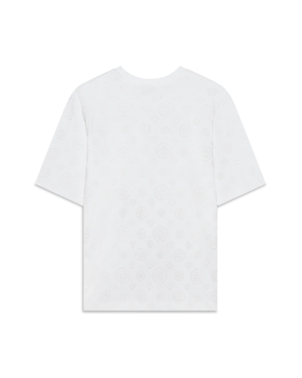 Applique Monogram Oversized Short Sleeve T-Shirt