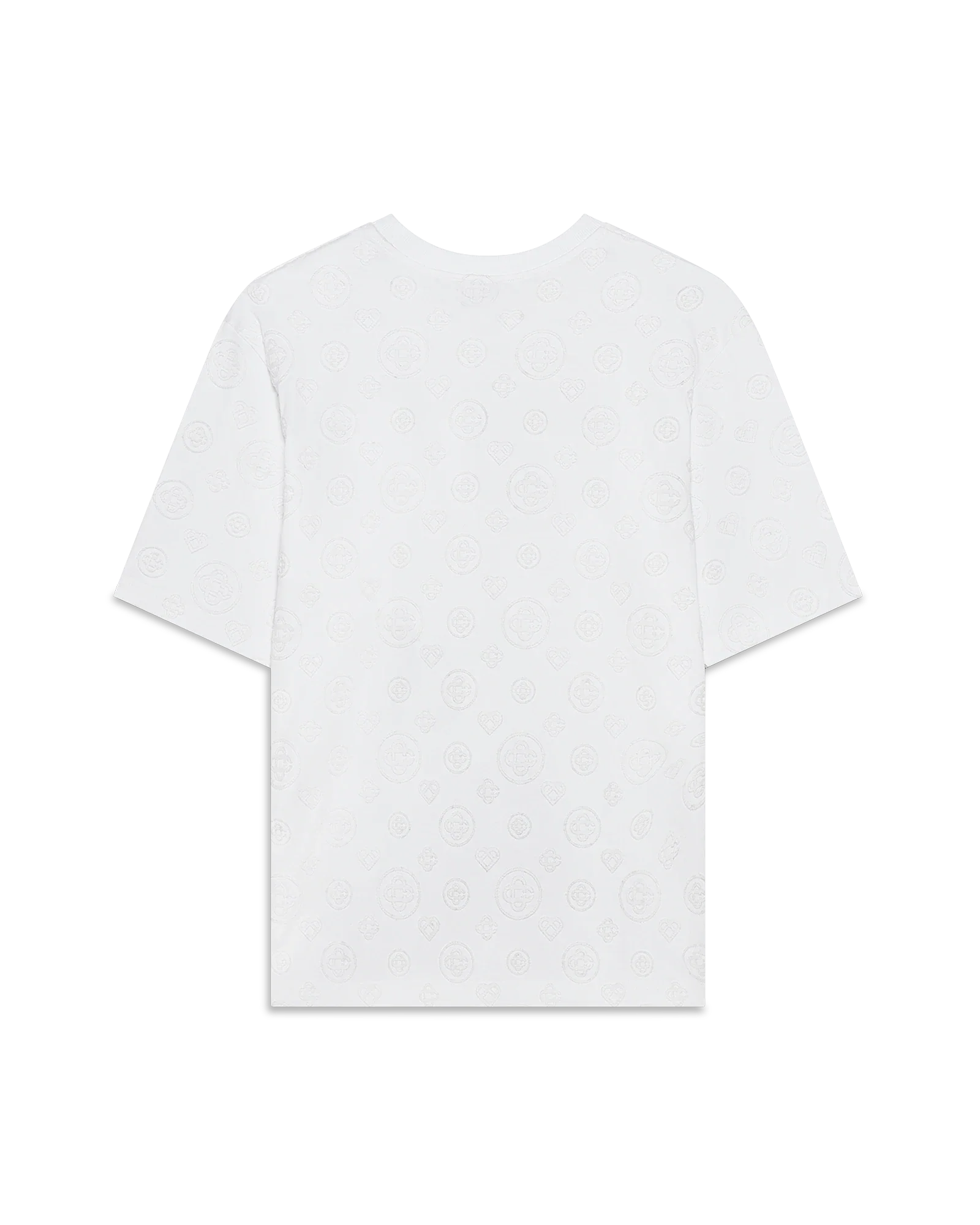 Applique Monogram Oversized Short Sleeve T-Shirt