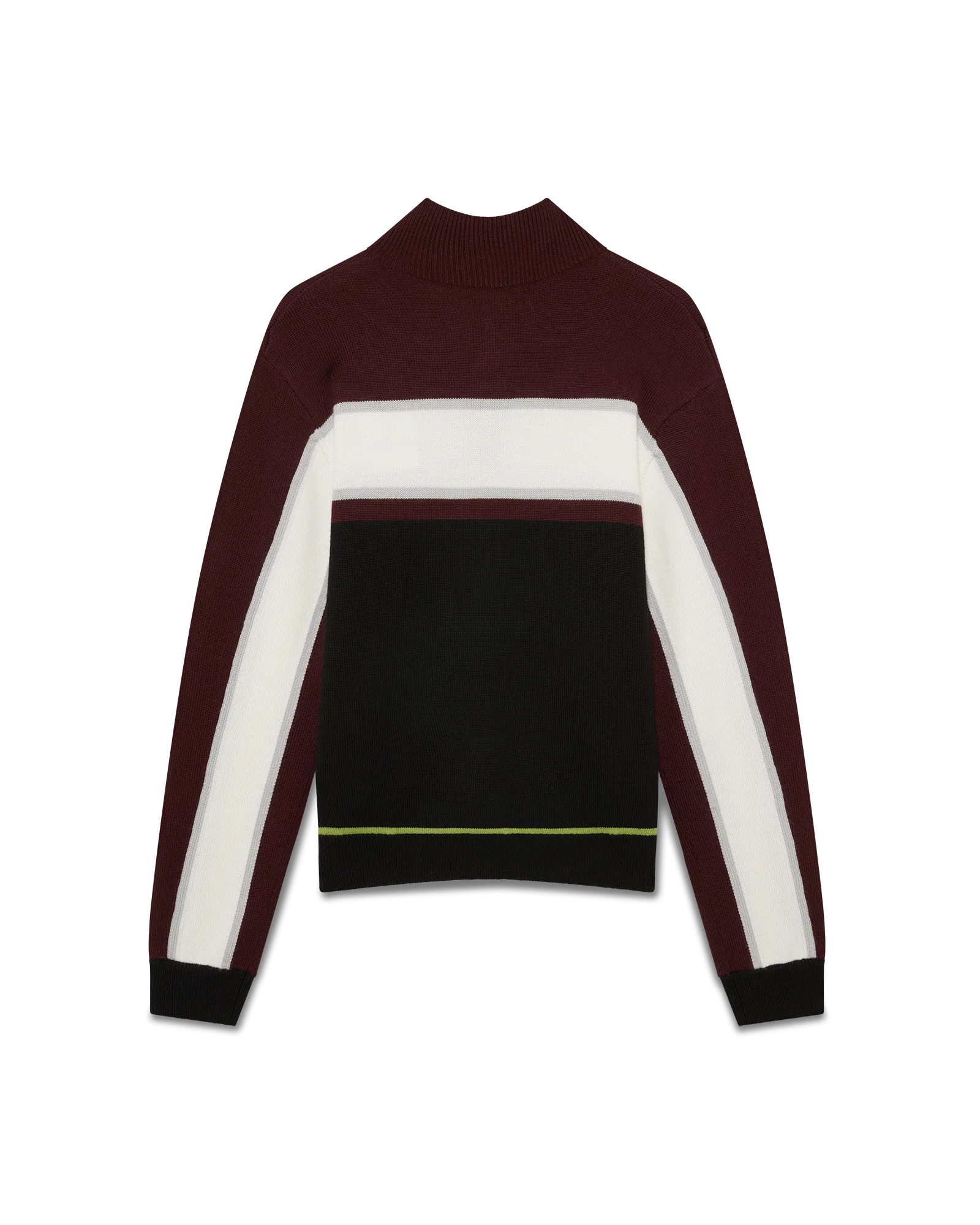 Stripe Merino Knit Track Jacket