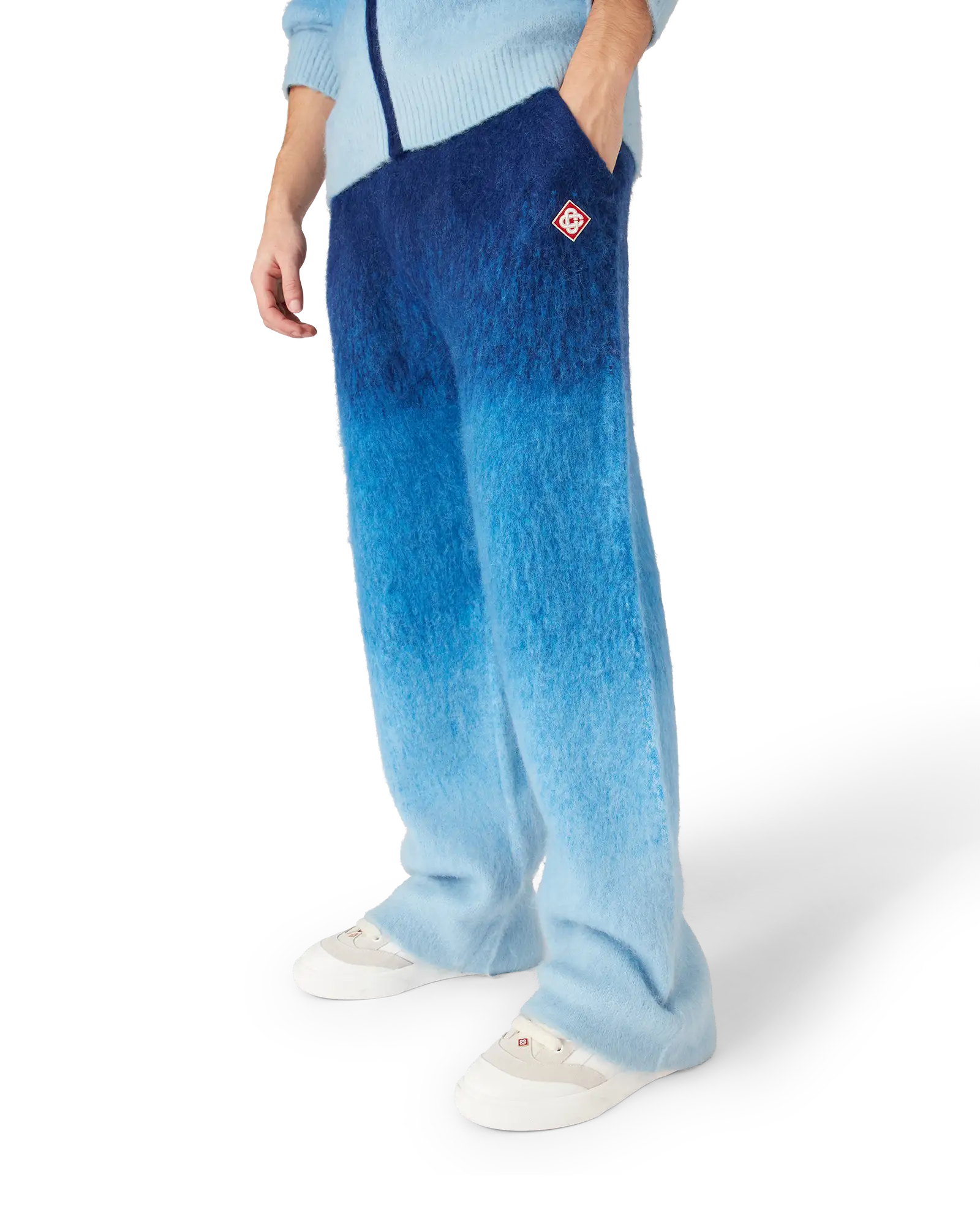 Gradient Mohair Trousers