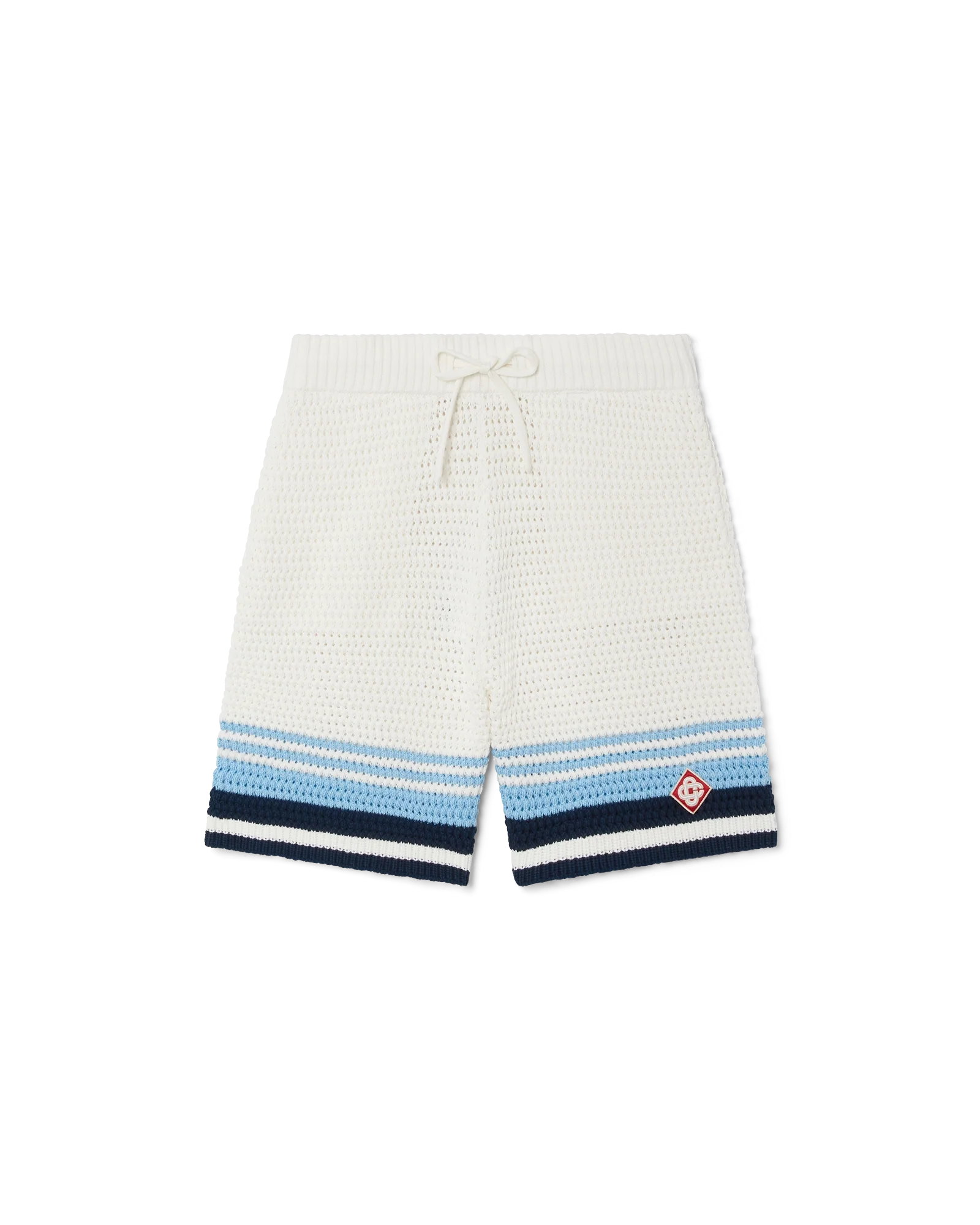 Tennis Cotton Crochet Shorts