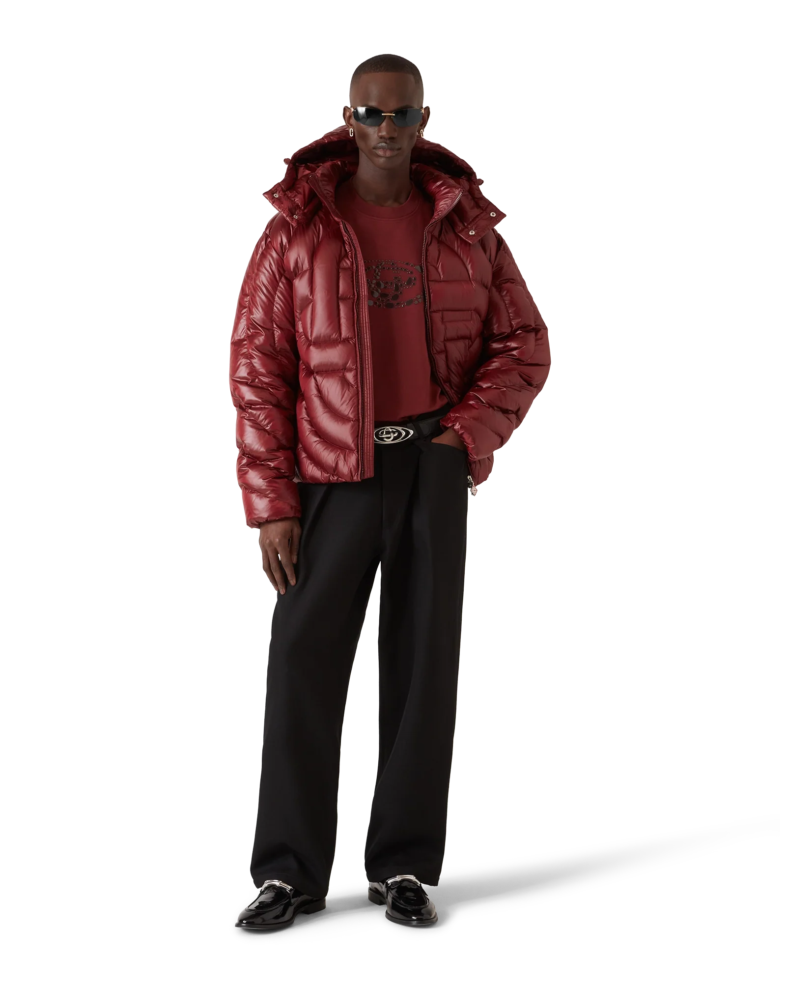 Quilted Down Puffer Jacket