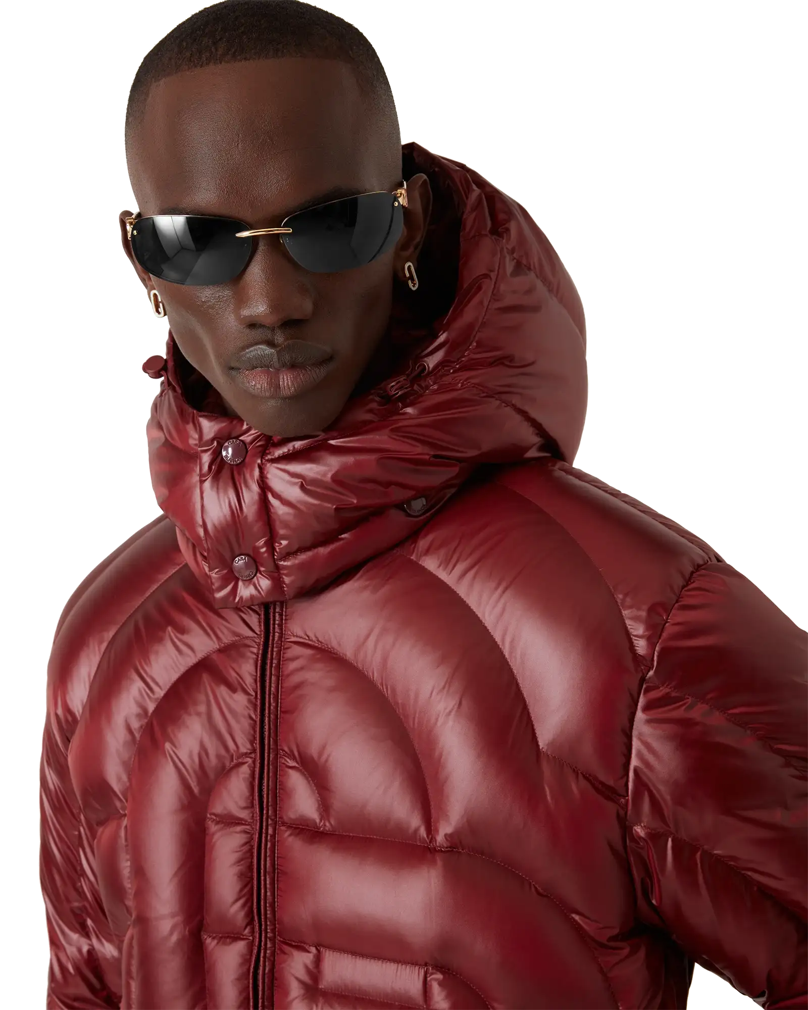 Quilted Down Puffer Jacket