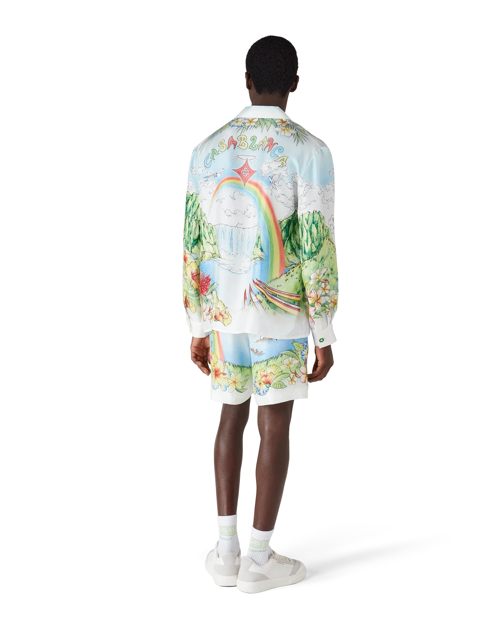 Aloha Long Sleeve Silk Shirt