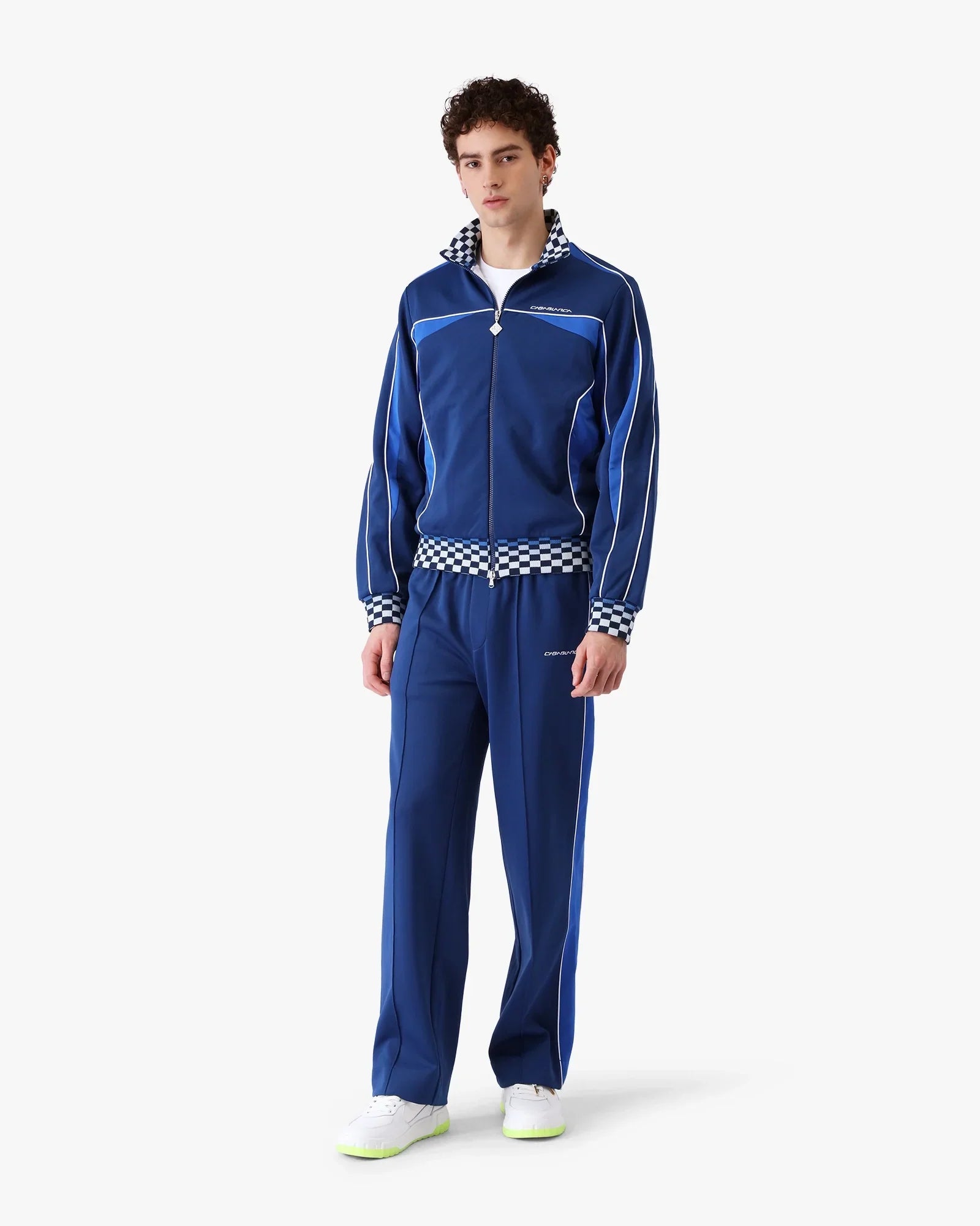 Navy Cyber Tricot Track Set