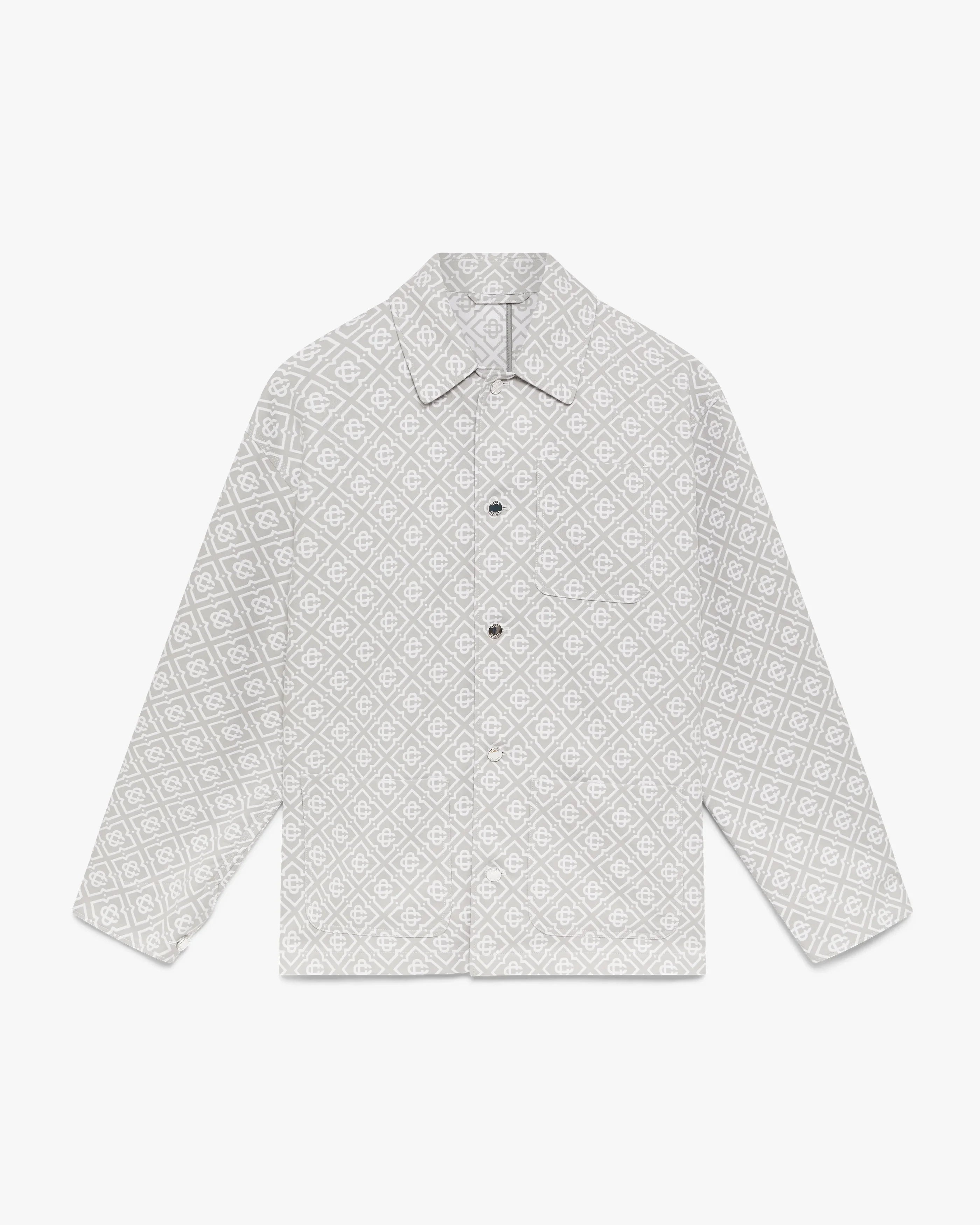 Grey Monogram Workwear Jacket