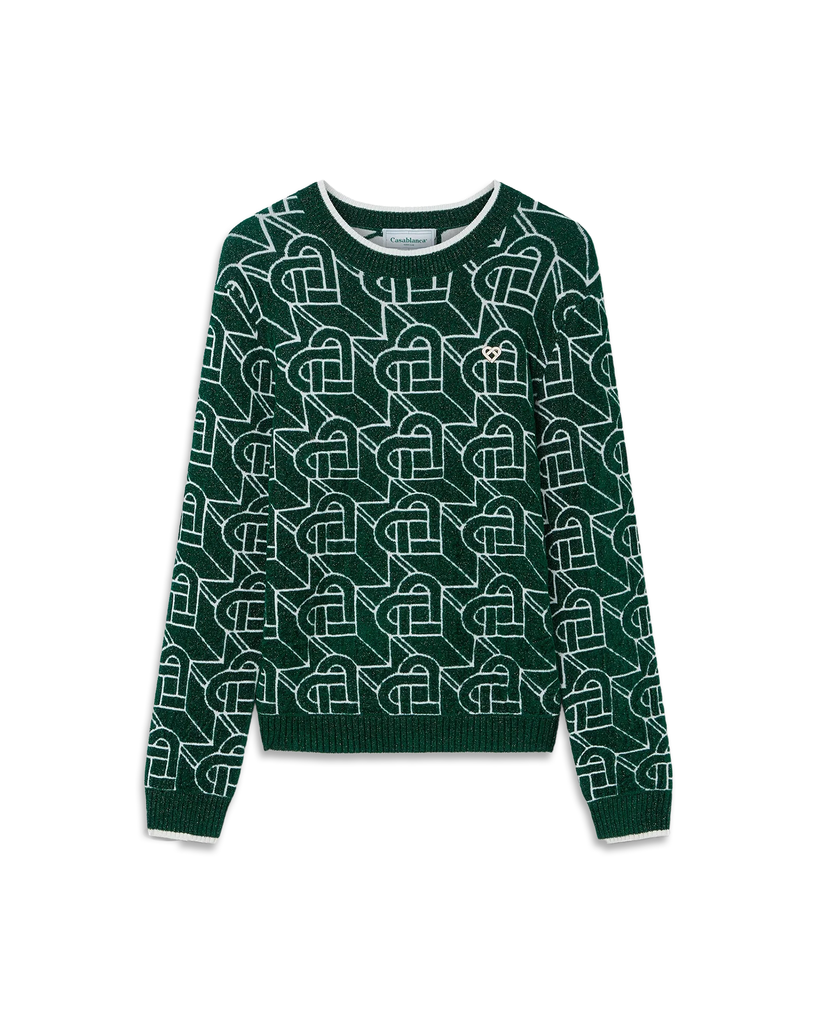Heart Monogram Jumper