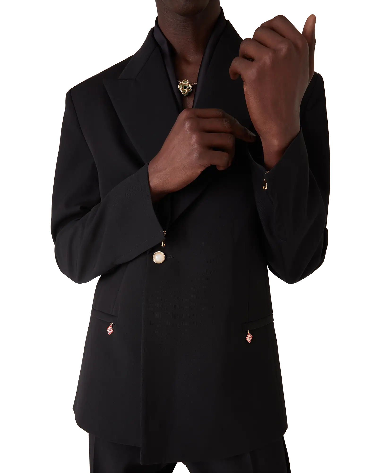 Wool Double Breasted Jacket