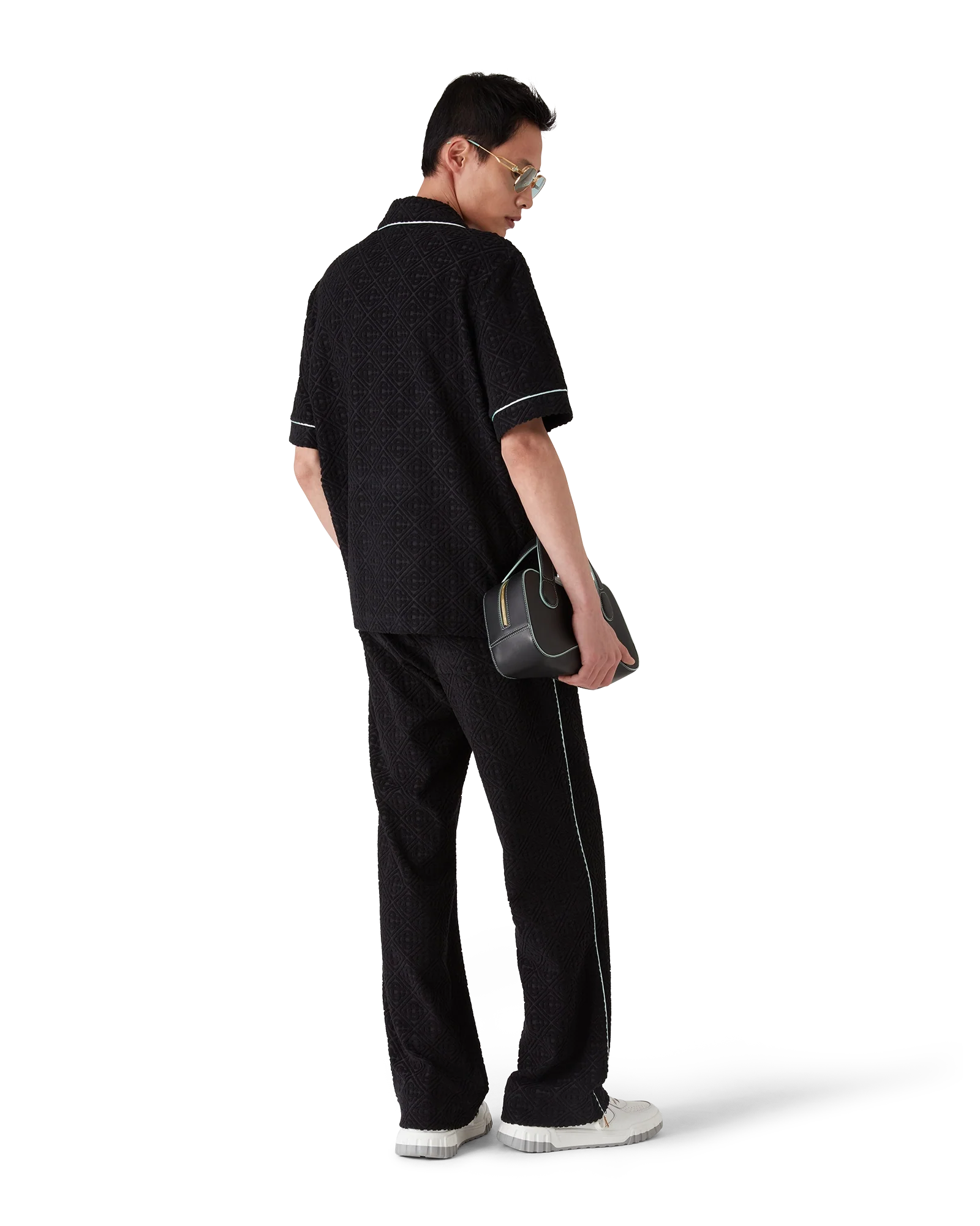 Monogram Jacquard Towelling Trousers
