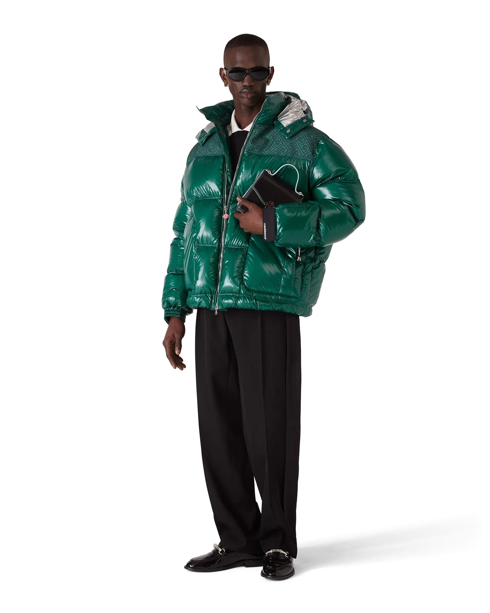 Nylon Puffer Down Jacket