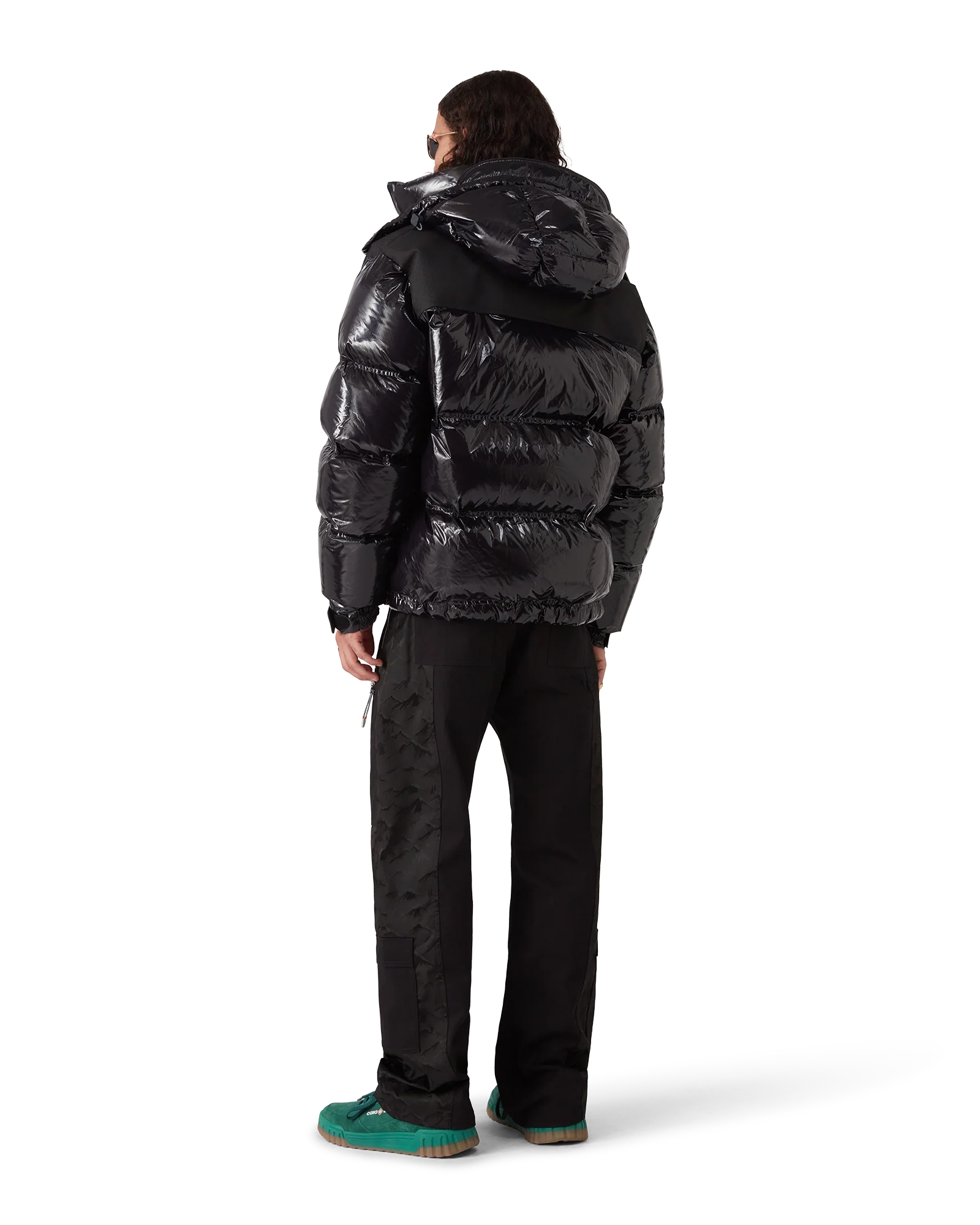 Nylon Puffer Down Jacket