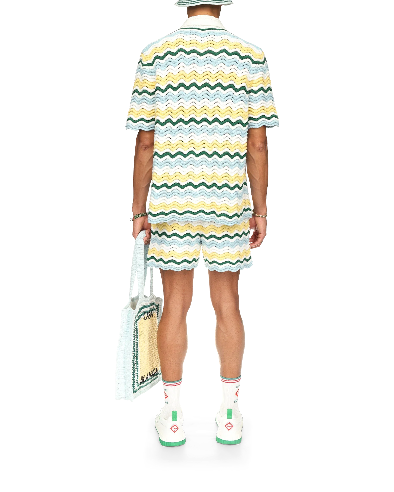 Wavy Boucle Shorts
