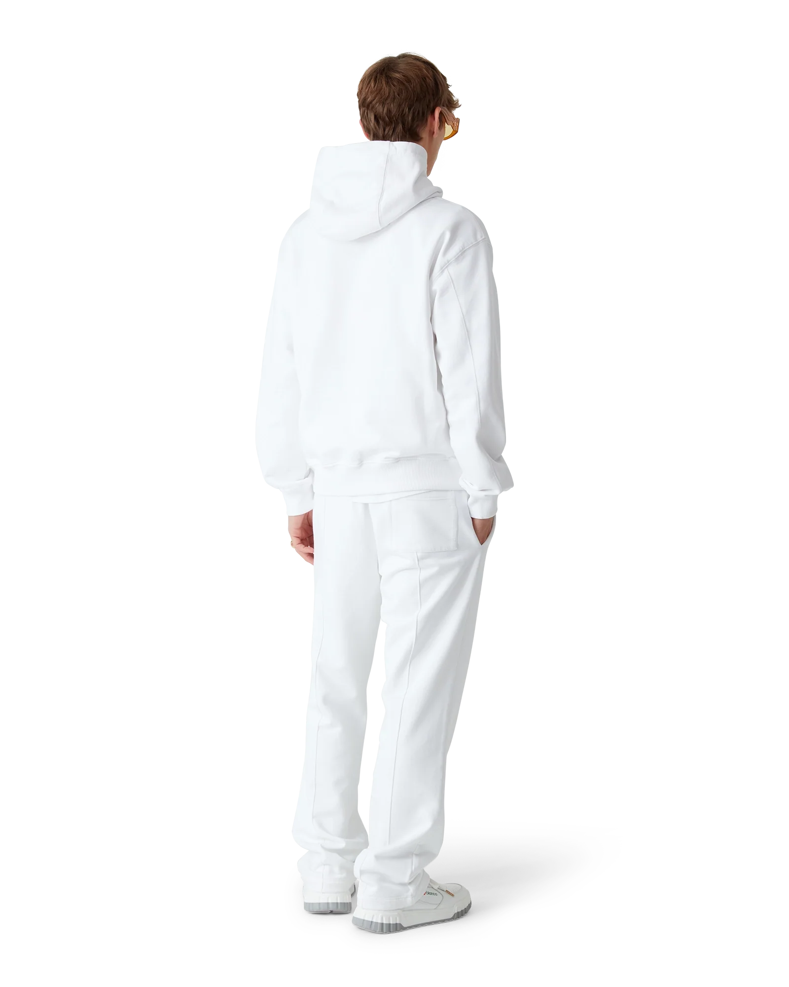 Diamond Column Hooded Sweatshirt