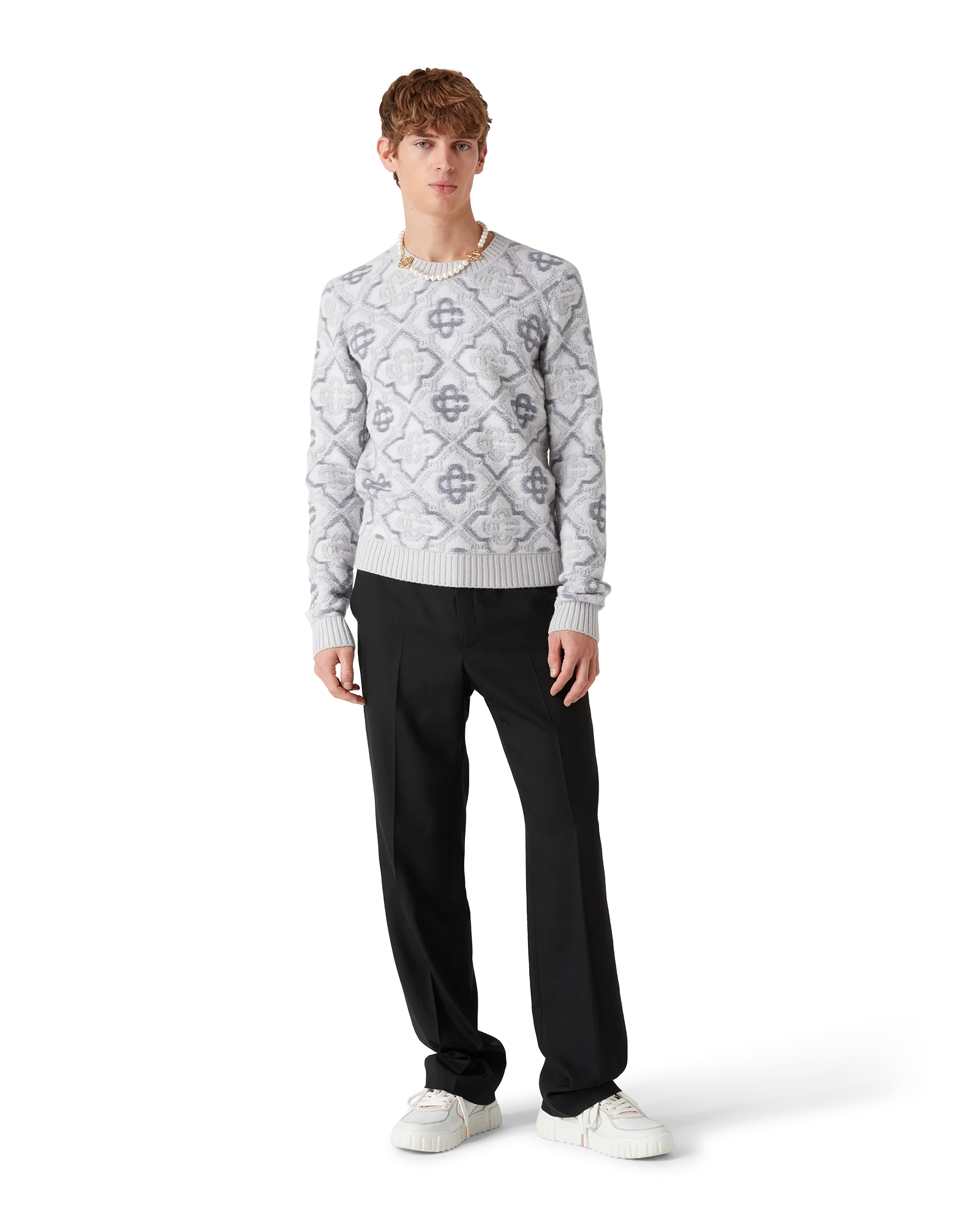 Monogram Knit Jumper