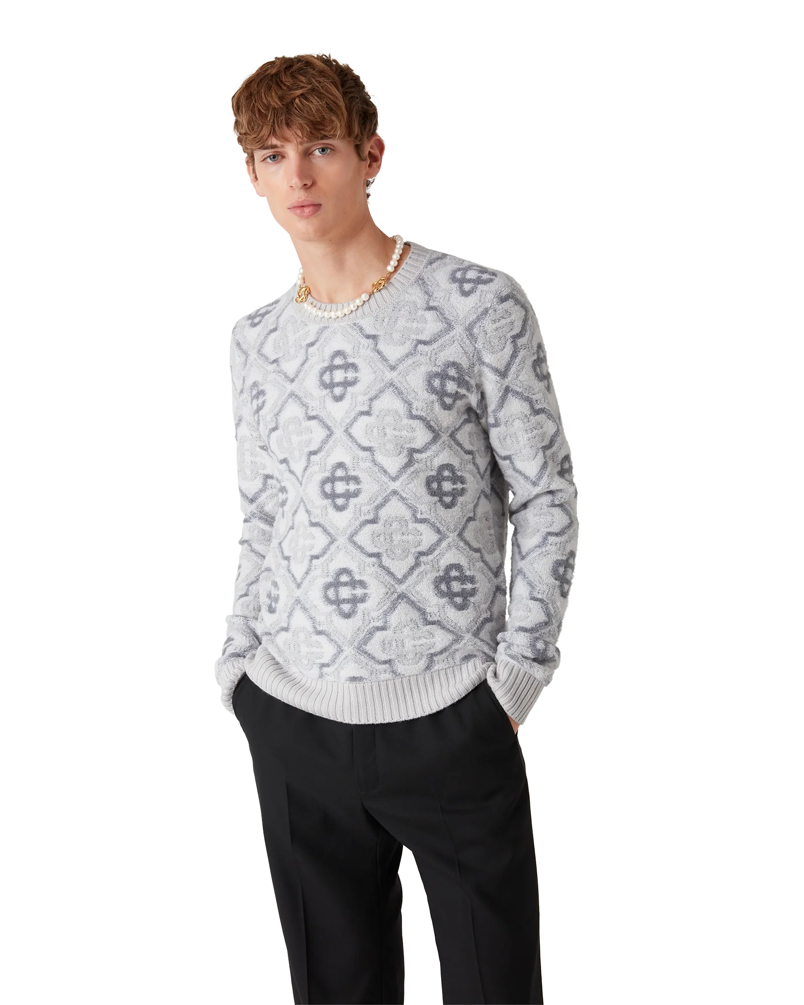 Monogram Knit Jumper
