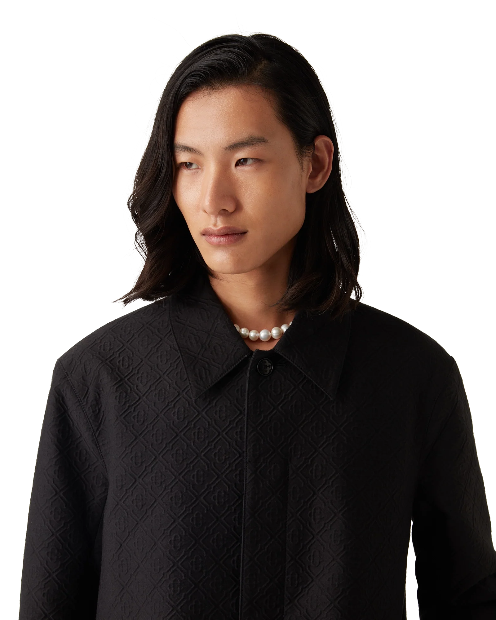 Jacquard Car Coat