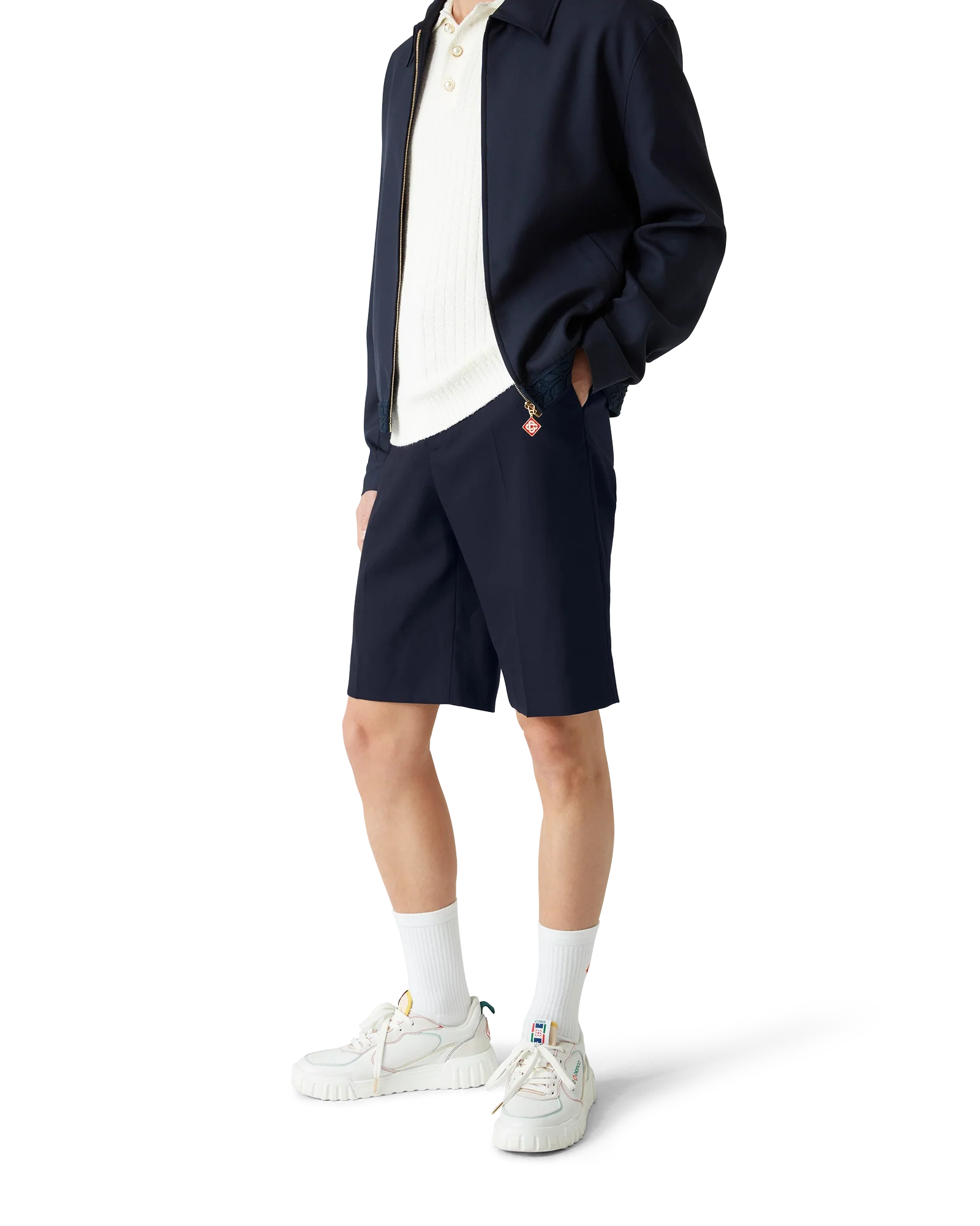 Wool Tailored Shorts