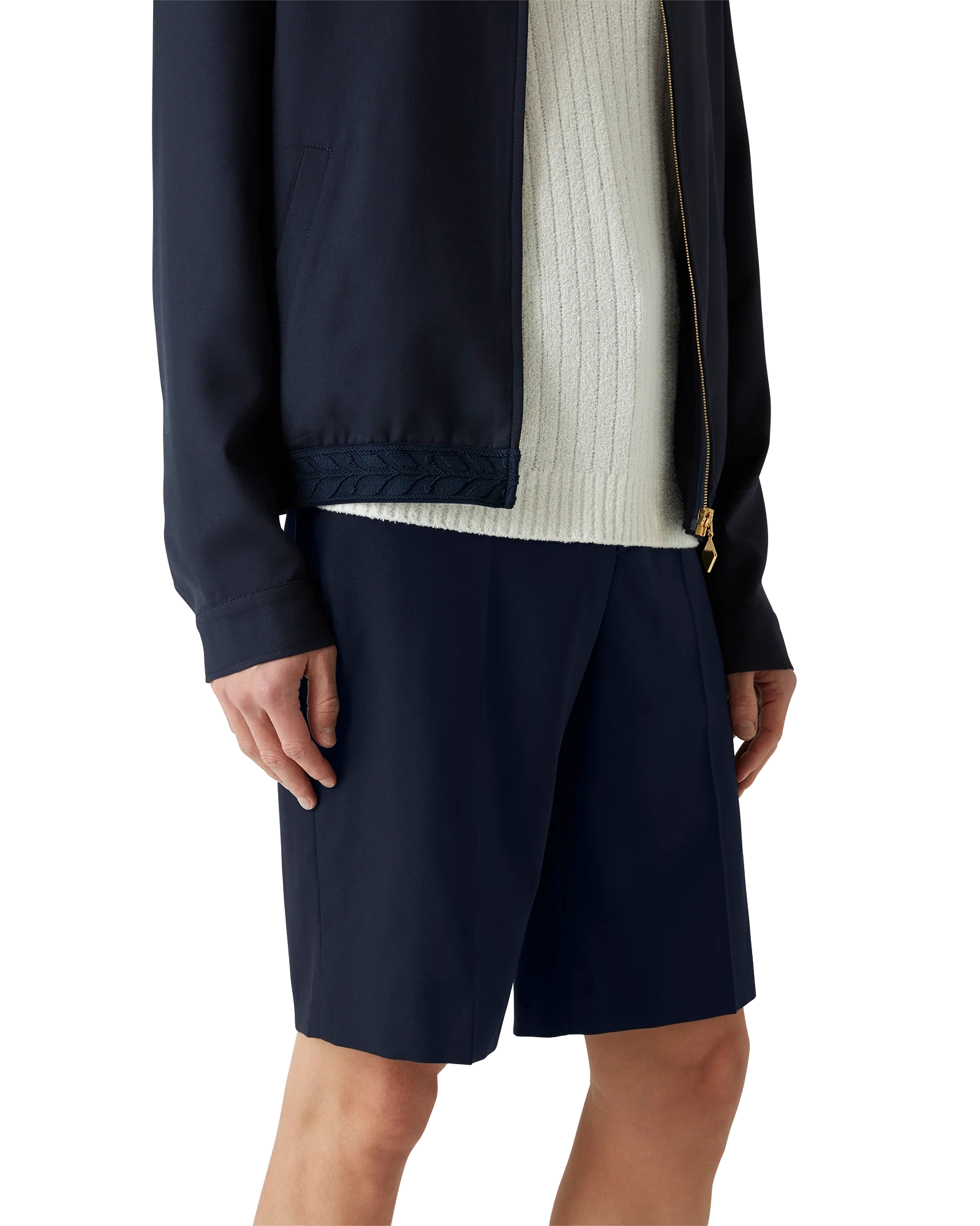 Wool Tailored Shorts