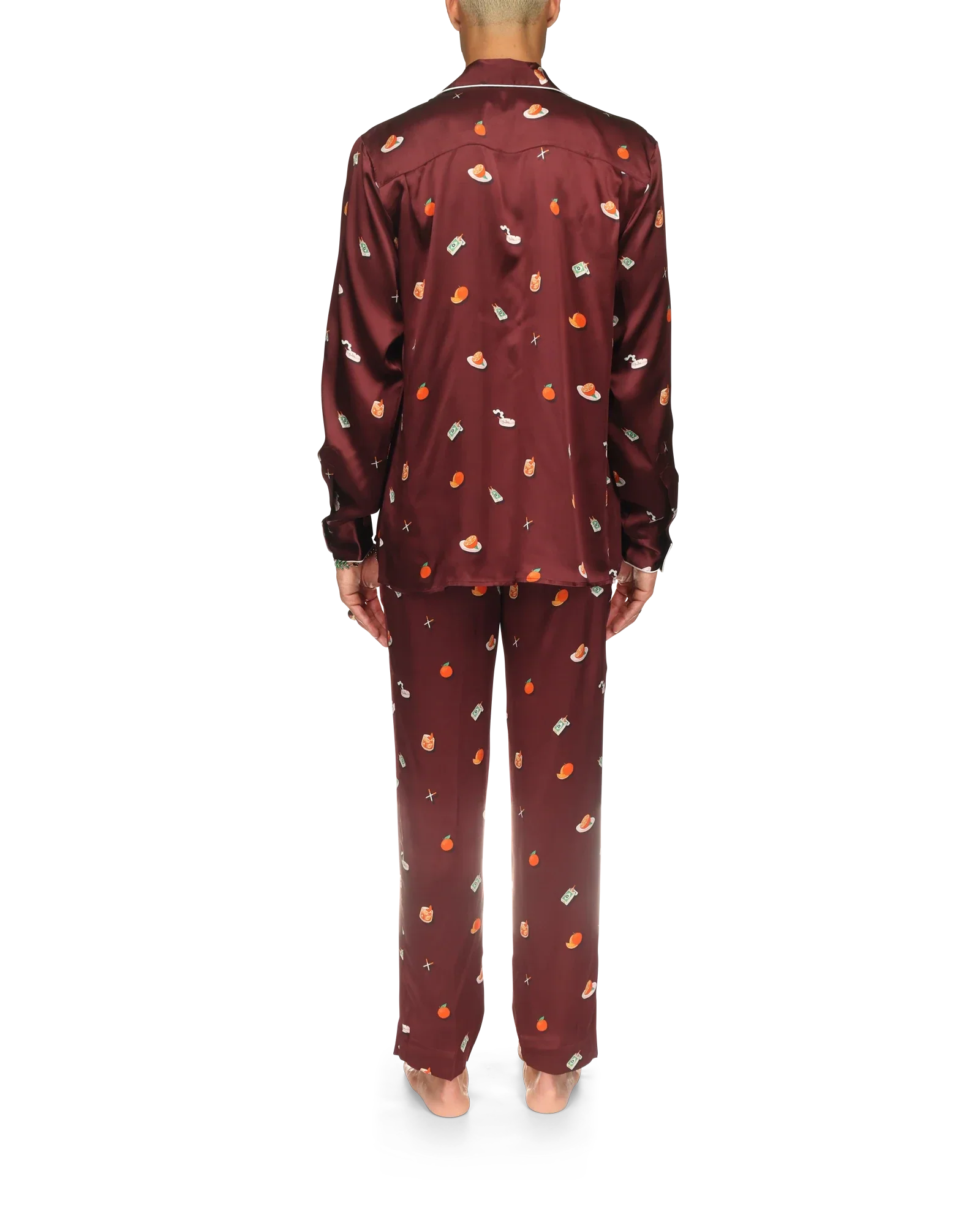Vices Silk Satin Pyjama Trousers