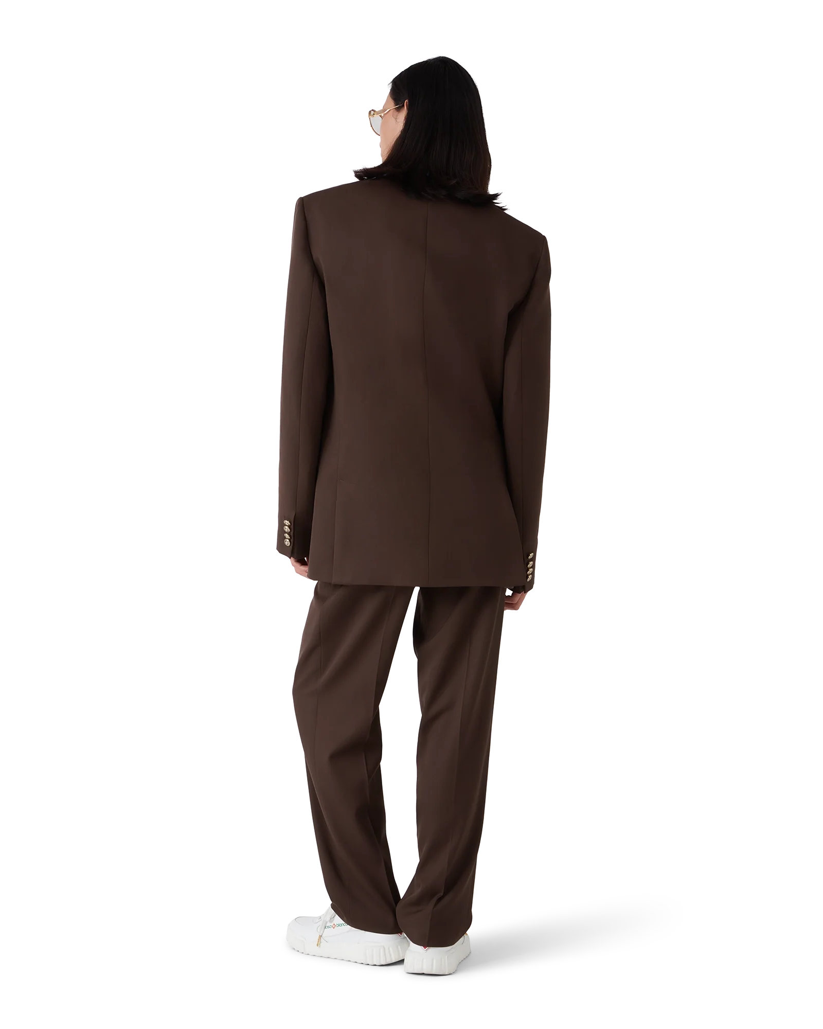 Wool Double Breasted Jacket