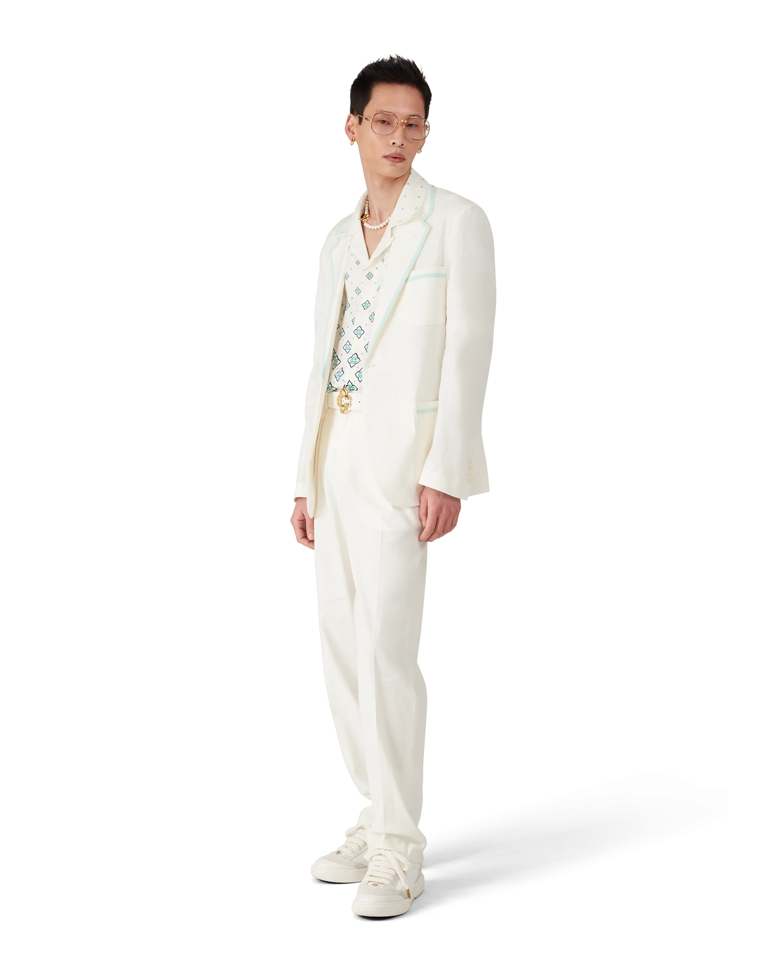 Linen Single Breasted Jacket