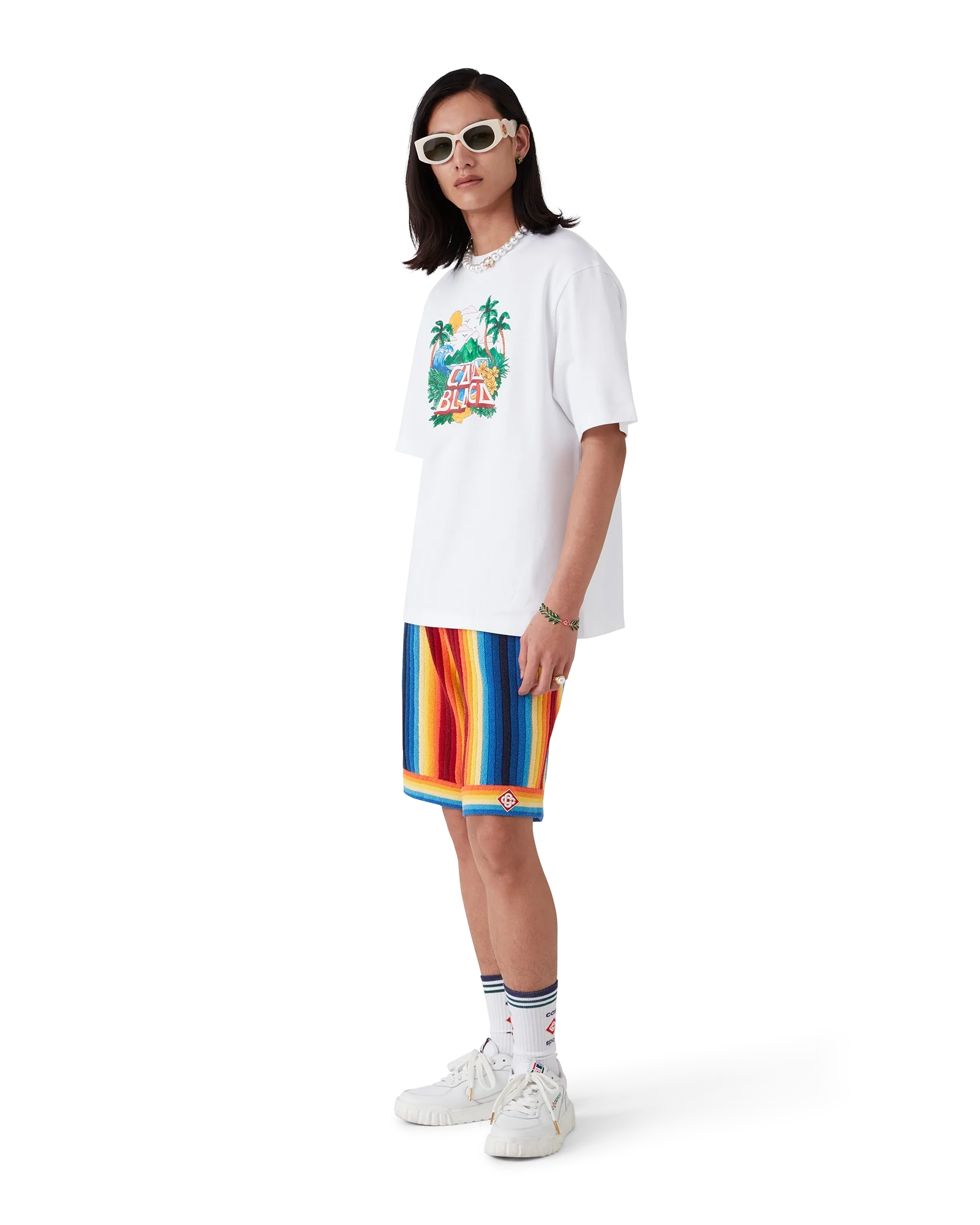 Casa Beach Wave Short Sleeve T-Shirt