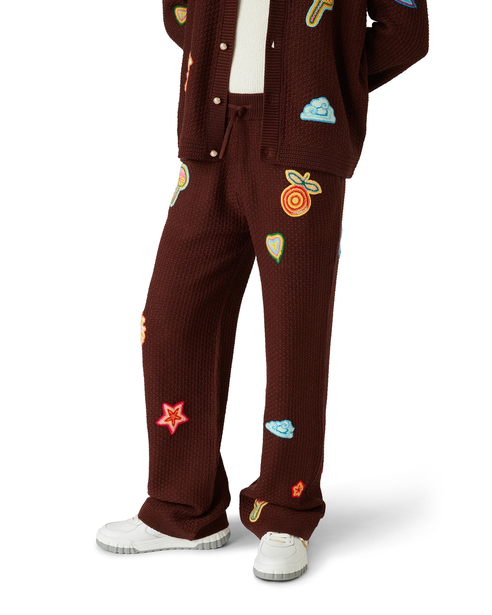 Motif Crochet Trousers