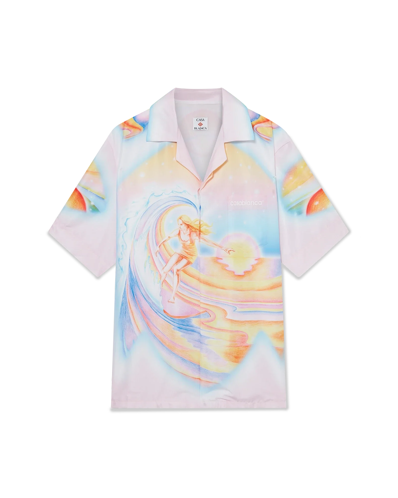 Psychedelic Nirvana Short Sleeve Swim Shirt