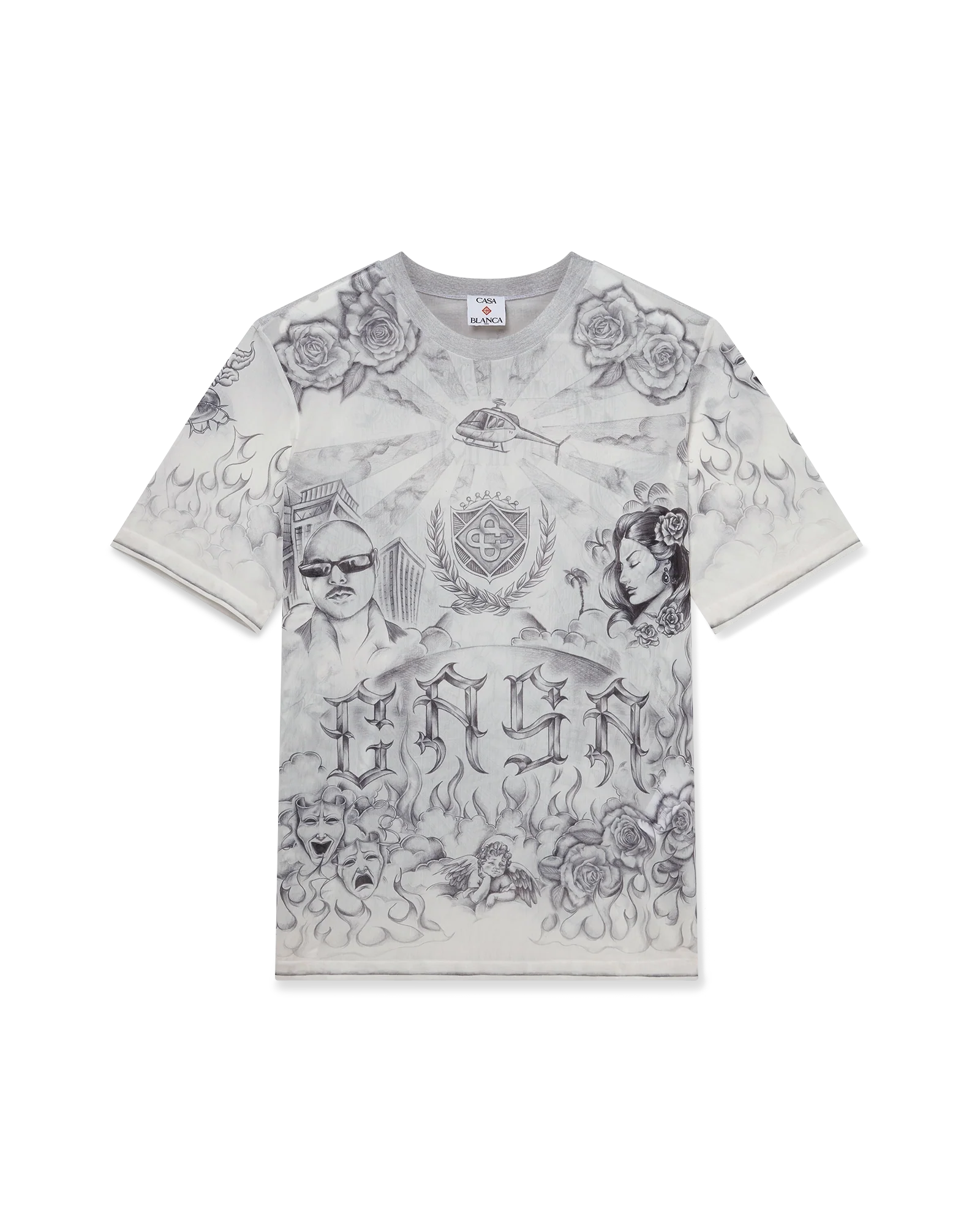 Tattoo Mesh Top