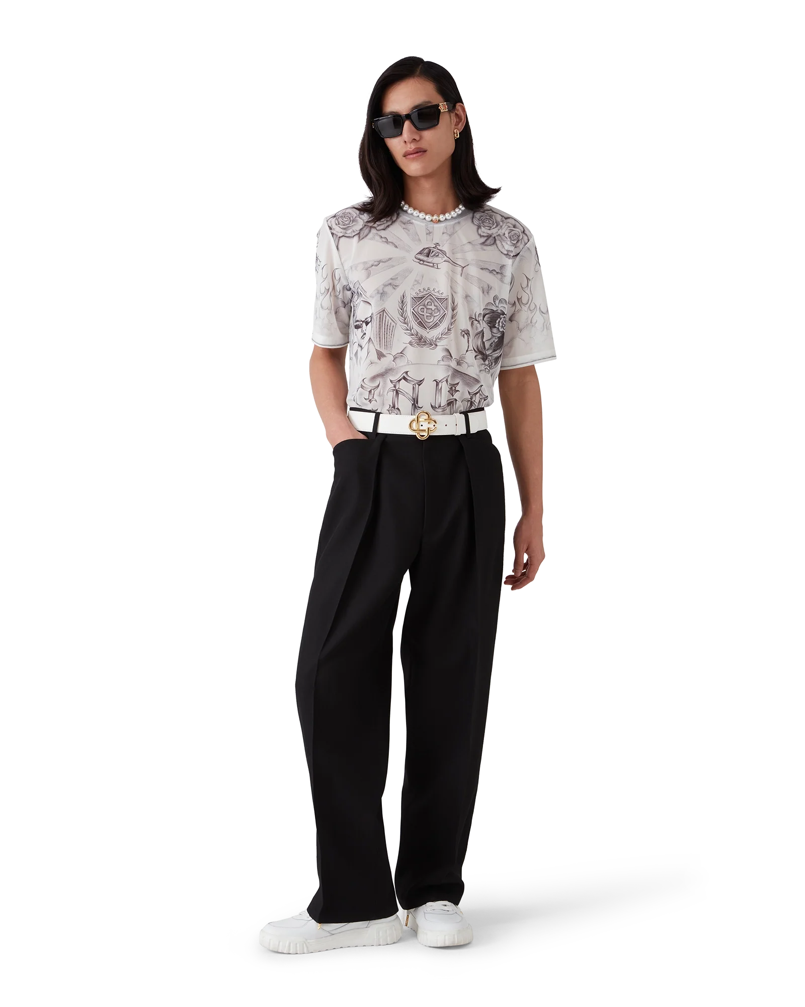 Tattoo Mesh Top