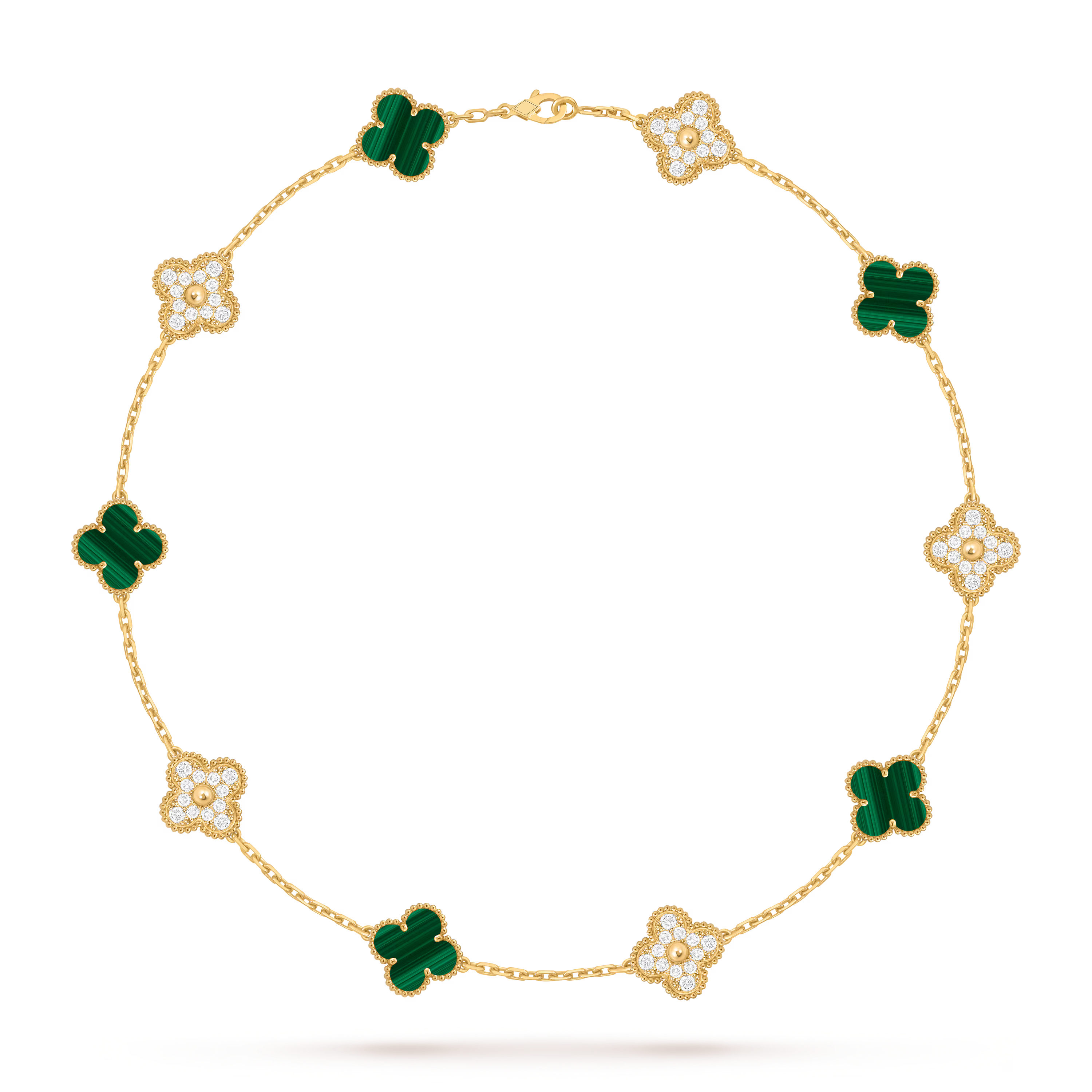 AV four leaf clover necklace, 10 motifs