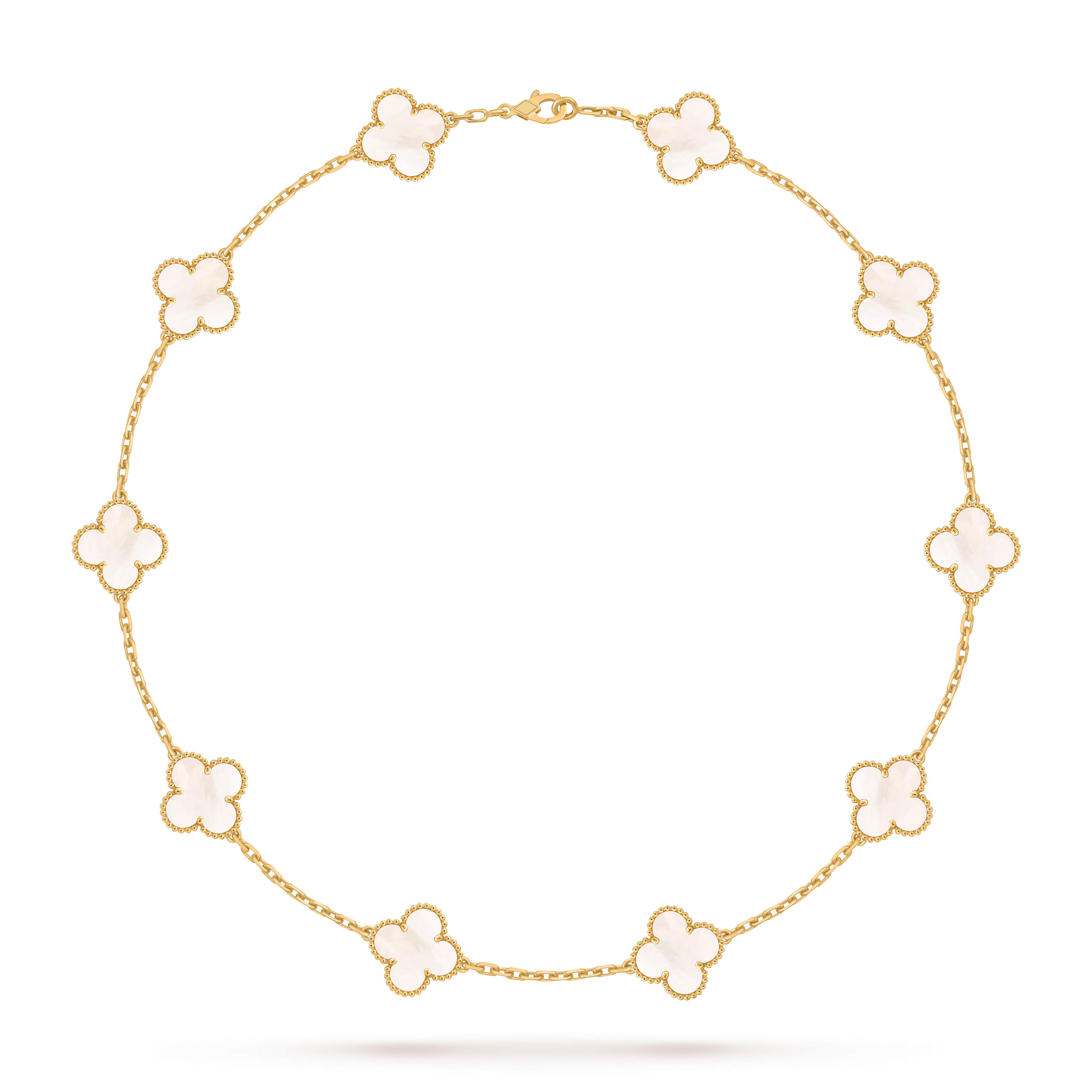 AV four leaf clover necklace, 10 motifs