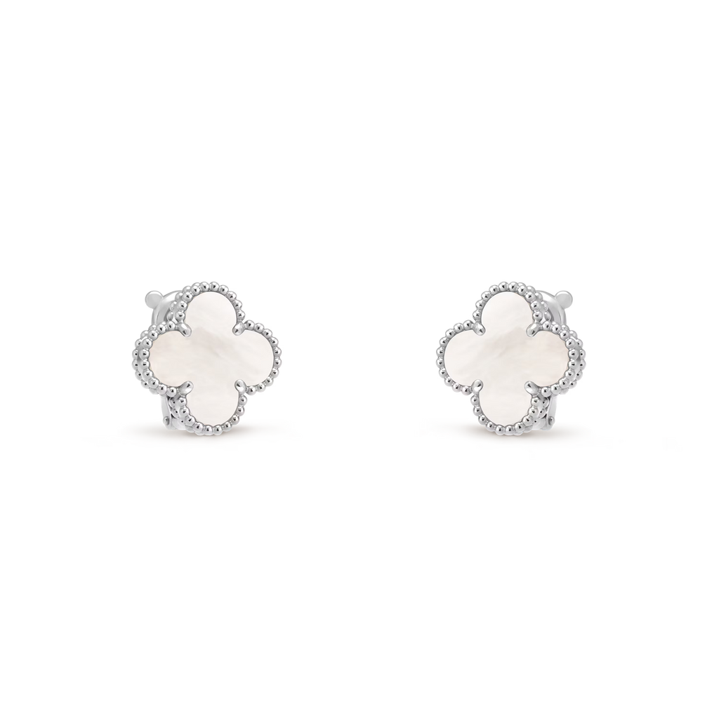 AV four leaf clover earrings